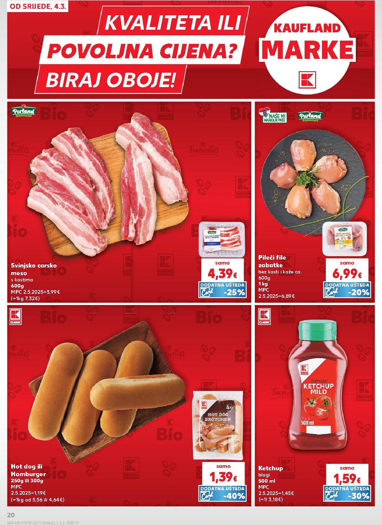 kaufland - Prelistajte katalog Kaufland - Želiš još bogatiju ponudu, vrijedi od 04.03.2026 do 10.03.2026 - page: 20