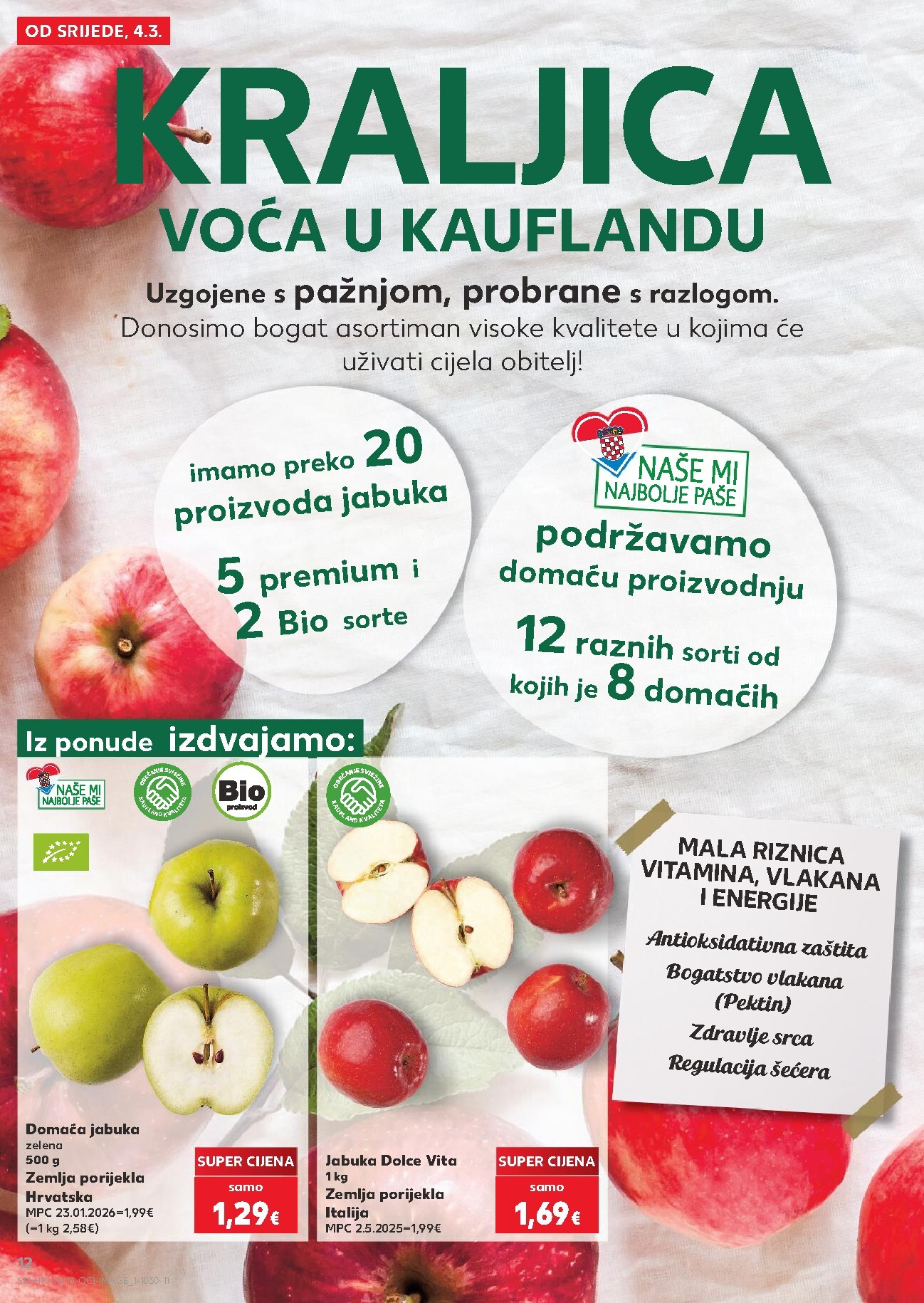 kaufland - Prelistajte katalog Kaufland - Želiš još bogatiju ponudu, vrijedi od 04.03.2026 do 10.03.2026 - page: 12