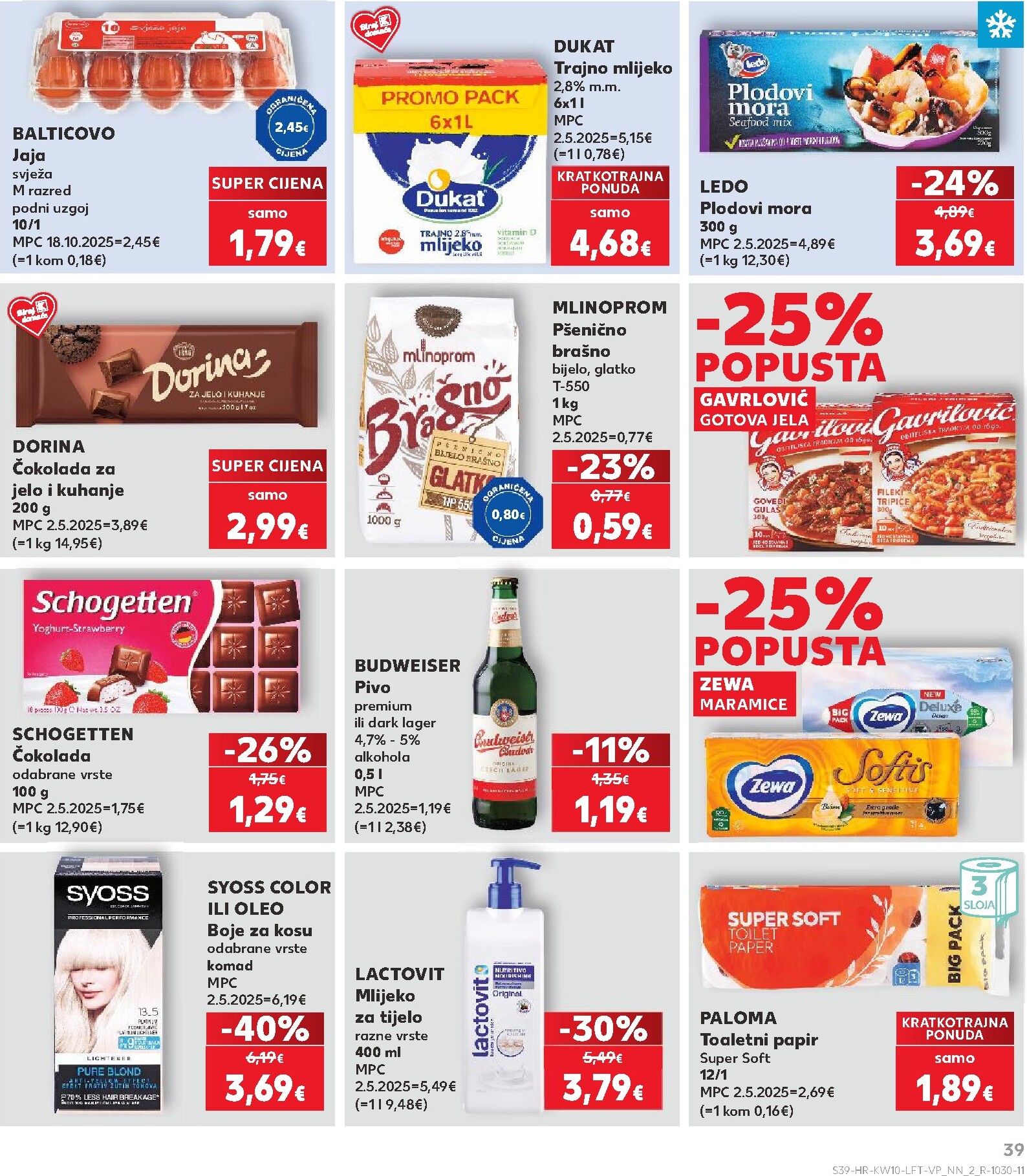 kaufland - Prelistajte katalog Kaufland, vrijedi od 04.03.2026 do 10.03.2026 - page: 39