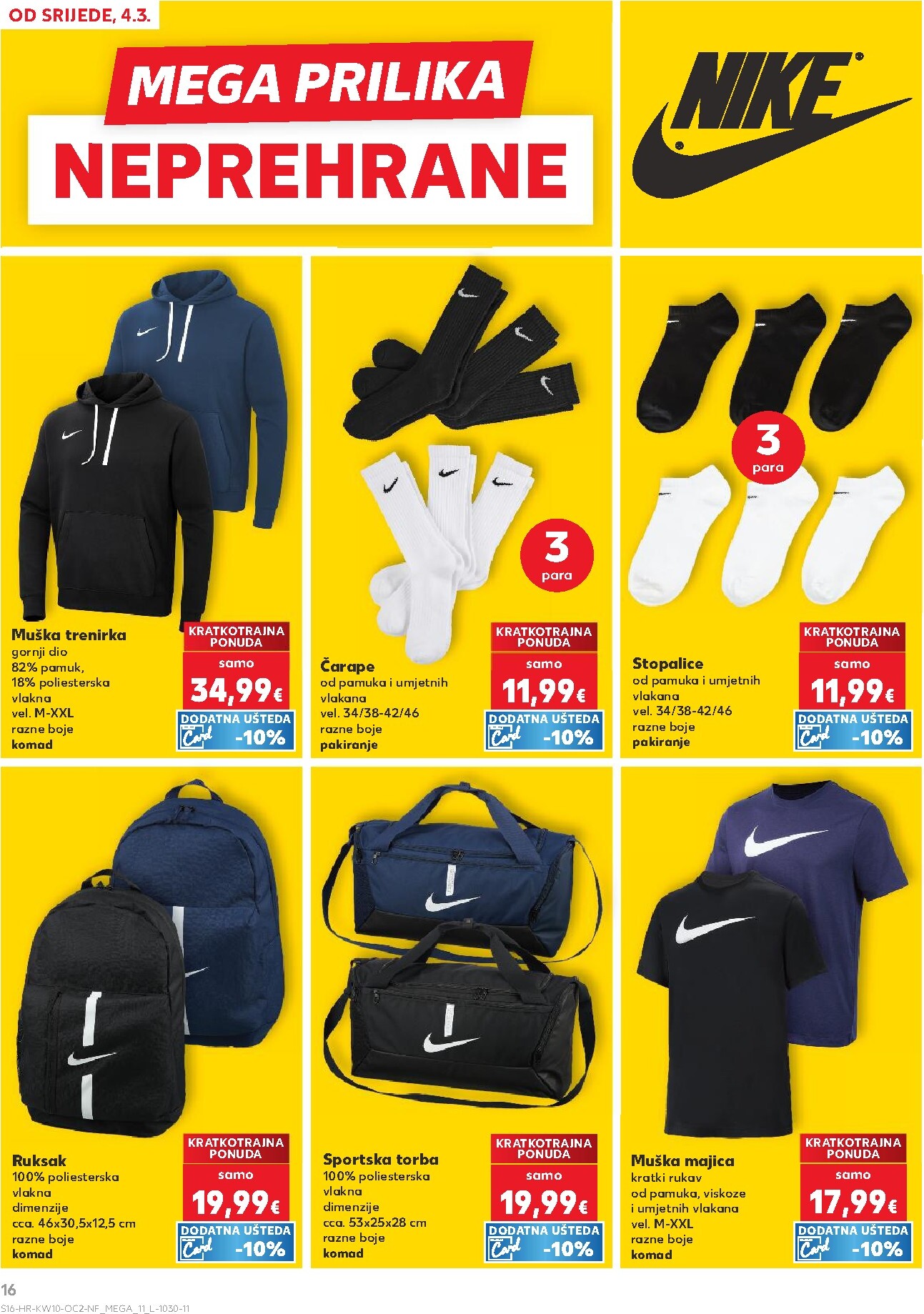 kaufland - Prelistajte katalog Kaufland - Neprehrambenih proizvoda, vrijedi od 04.03.2026 do 10.03.2026 - page: 16