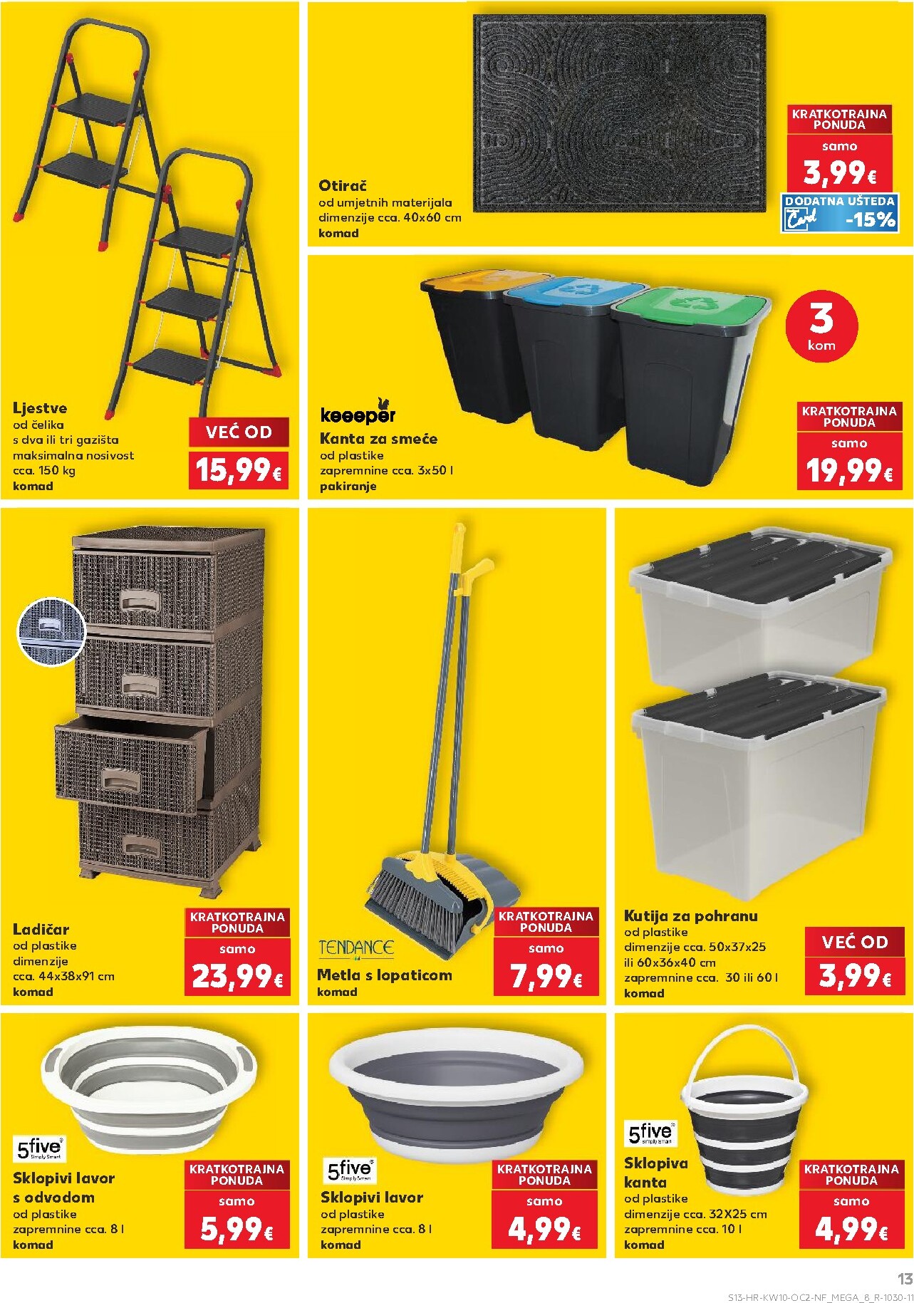 kaufland - Prelistajte katalog Kaufland - Neprehrambenih proizvoda, vrijedi od 04.03.2026 do 10.03.2026 - page: 13