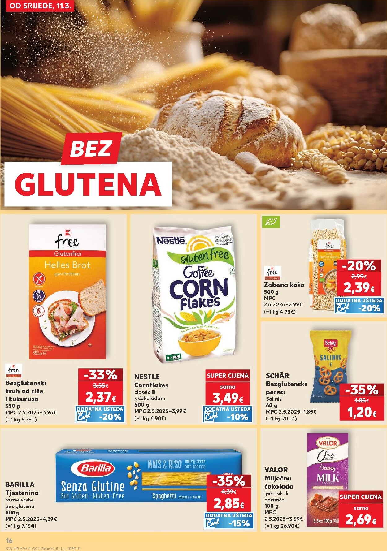 kaufland - Prelistajte katalog Kaufland - Želiš još bogatiju ponudu, vrijedi od 11.03.2026 do 17.03.2026 - page: 16