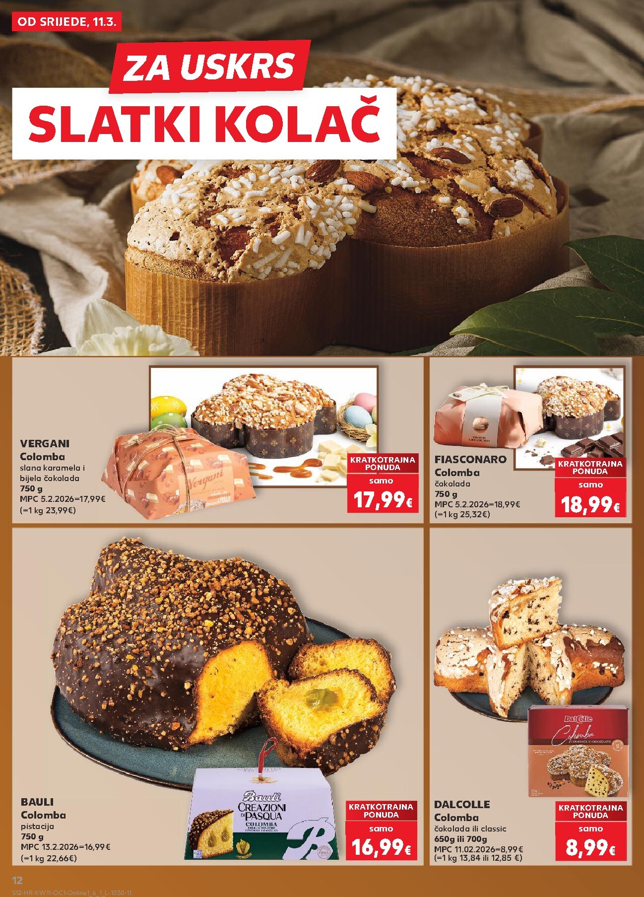 kaufland - Prelistajte katalog Kaufland - Želiš još bogatiju ponudu, vrijedi od 11.03.2026 do 17.03.2026 - page: 12