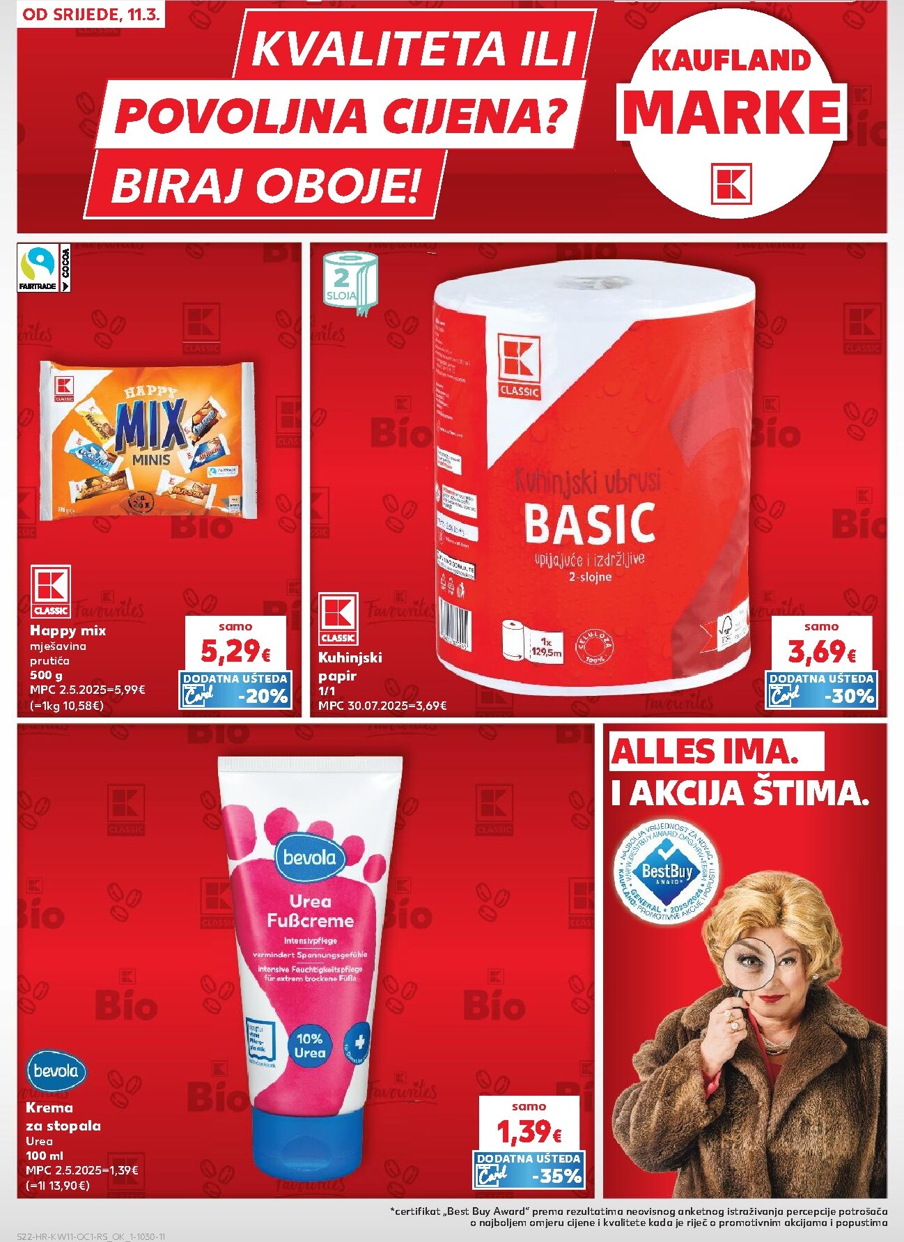 kaufland - Prelistajte katalog Kaufland - Želiš još bogatiju ponudu, vrijedi od 11.03.2026 do 17.03.2026 - page: 22