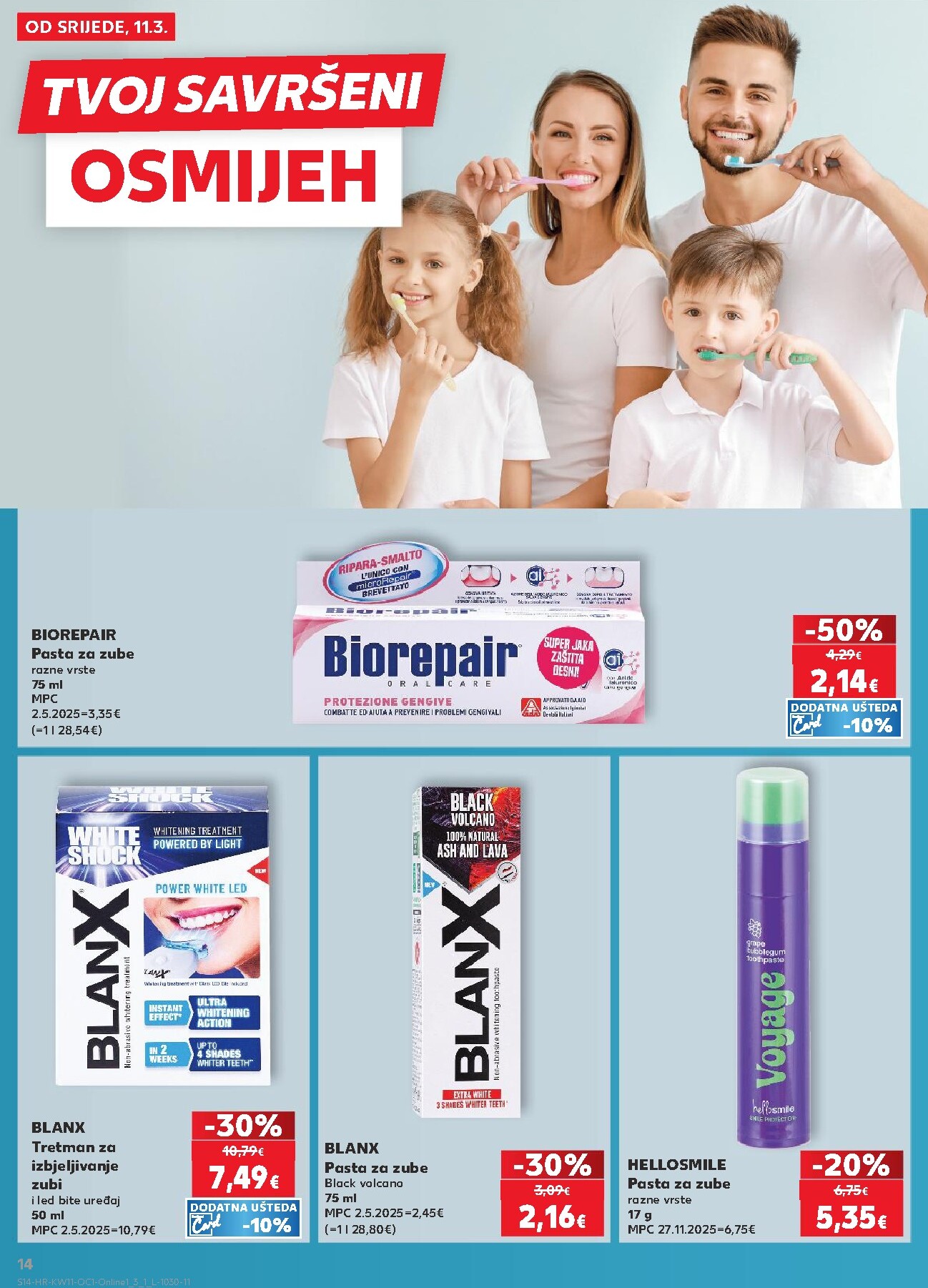 kaufland - Prelistajte katalog Kaufland - Želiš još bogatiju ponudu, vrijedi od 11.03.2026 do 17.03.2026 - page: 14