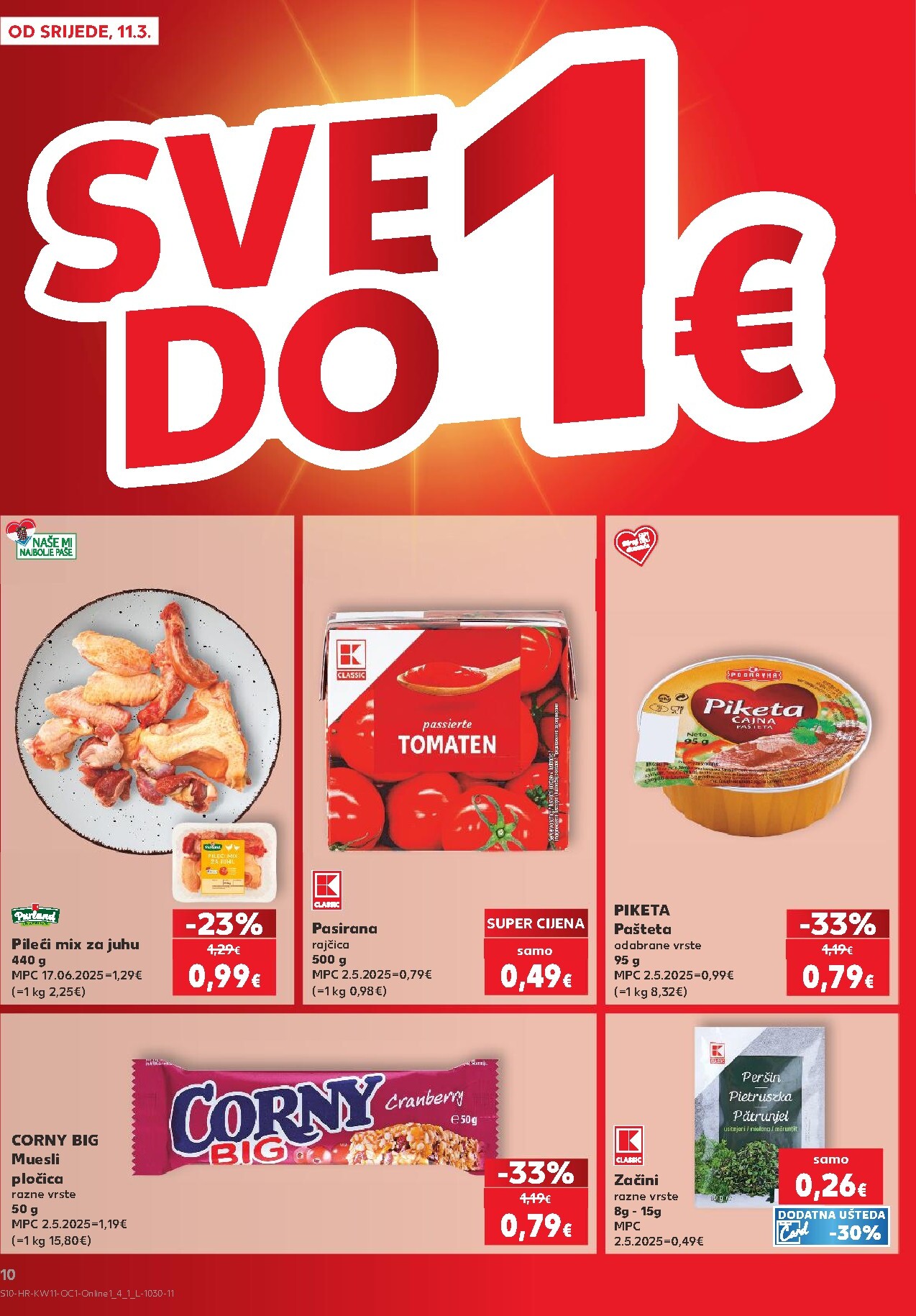 kaufland - Prelistajte katalog Kaufland - Želiš još bogatiju ponudu, vrijedi od 11.03.2026 do 17.03.2026 - page: 10