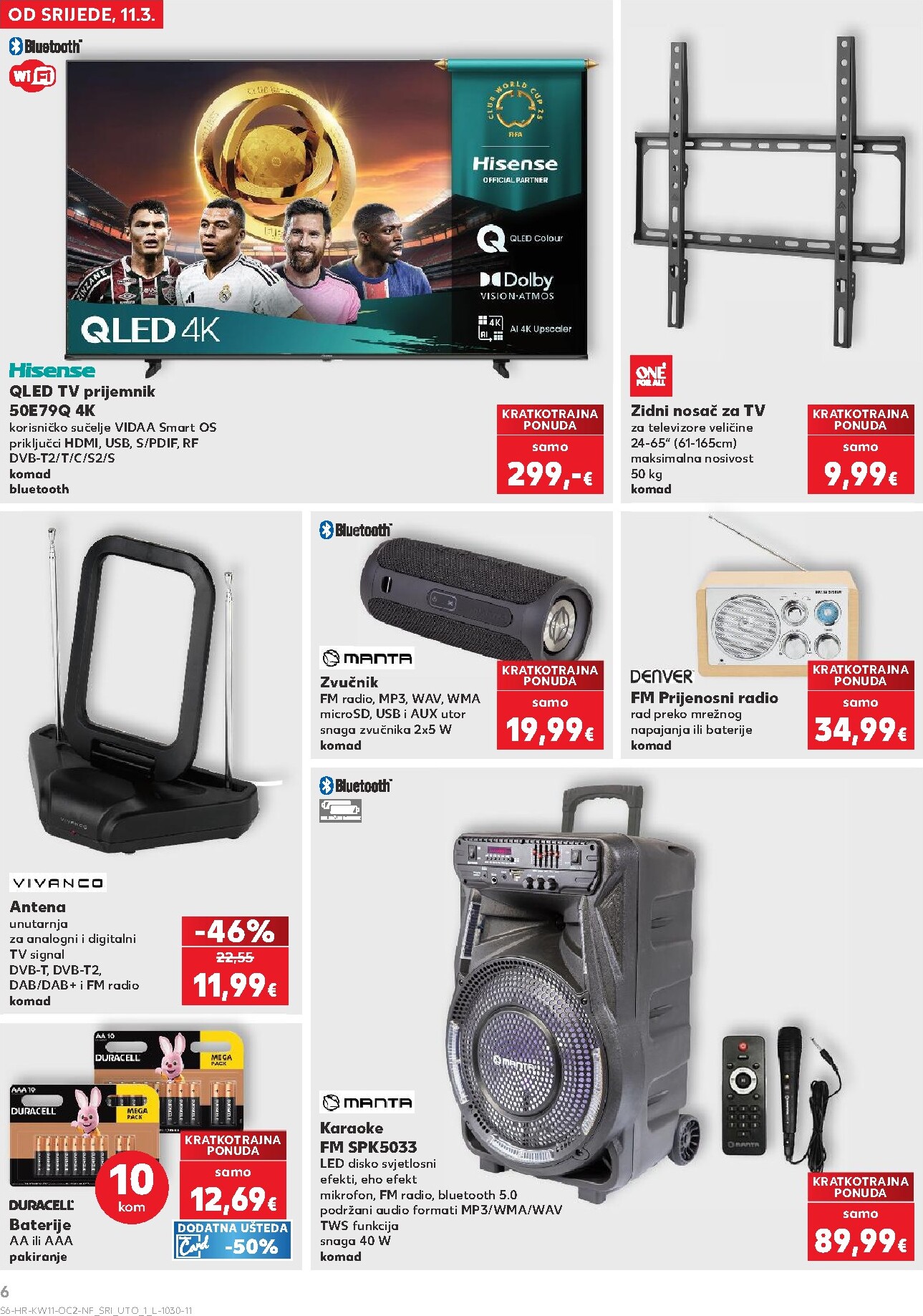 kaufland - Prelistajte katalog Kaufland - Neprehrambenih proizvoda, vrijedi od 11.03.2026 do 17.03.2026 - page: 6