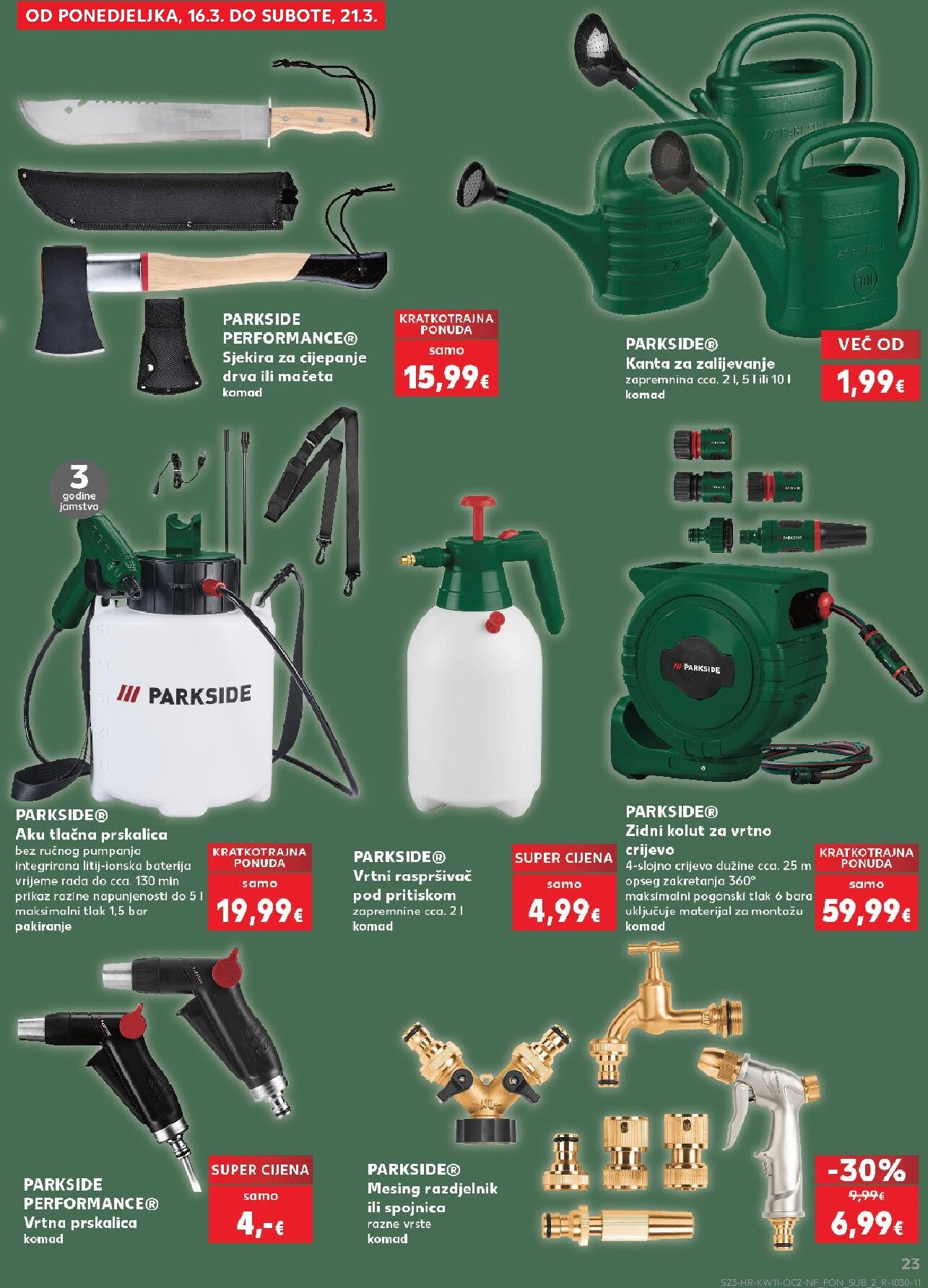 kaufland - Prelistajte katalog Kaufland - Neprehrambenih proizvoda, vrijedi od 11.03.2026 do 17.03.2026 - page: 23