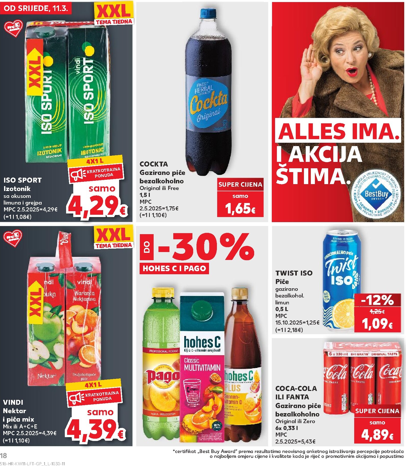 kaufland - Prelistajte katalog Kaufland, vrijedi od 11.03.2026 do 17.03.2026 - page: 18
