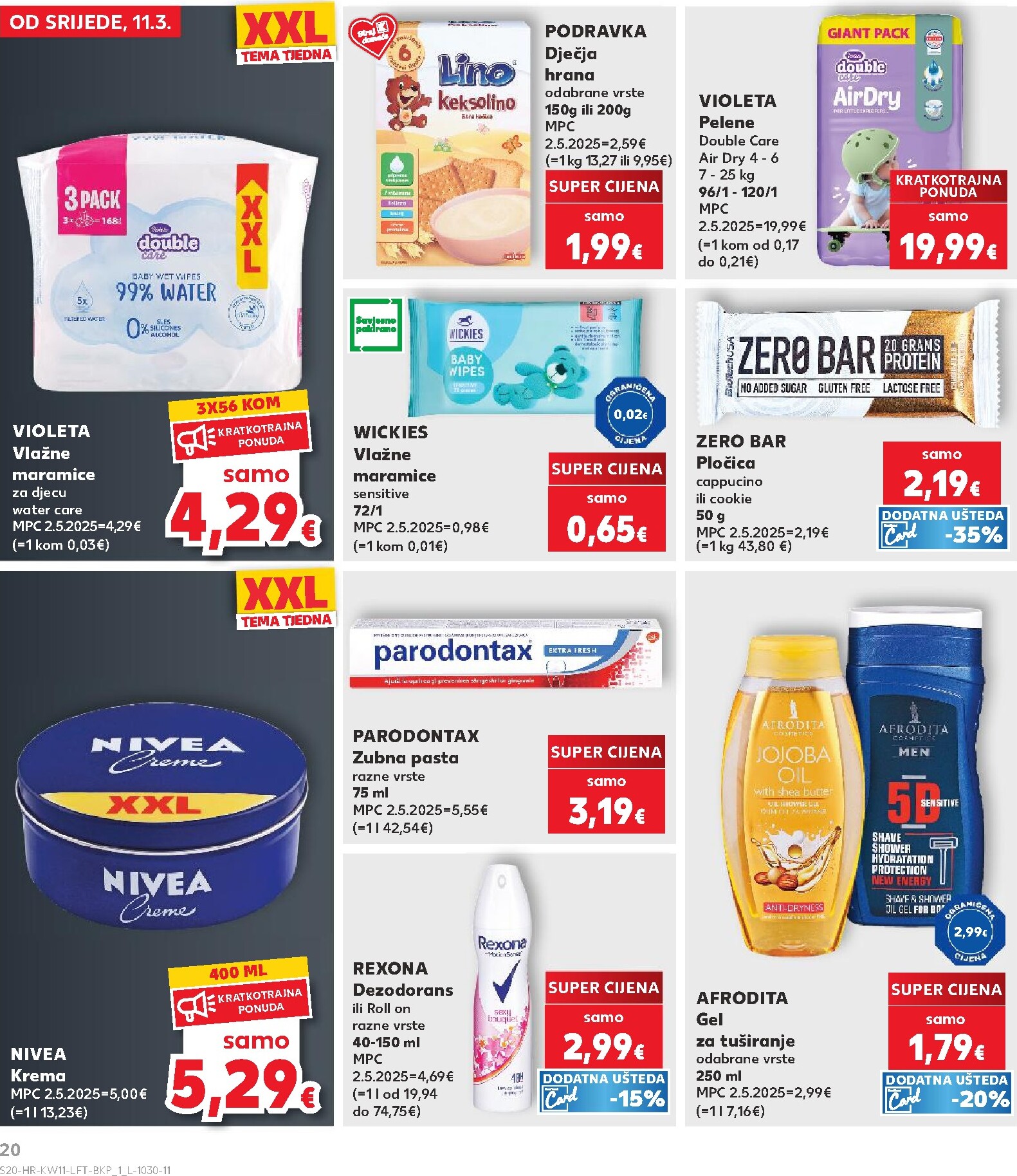 kaufland - Prelistajte katalog Kaufland, vrijedi od 11.03.2026 do 17.03.2026 - page: 20