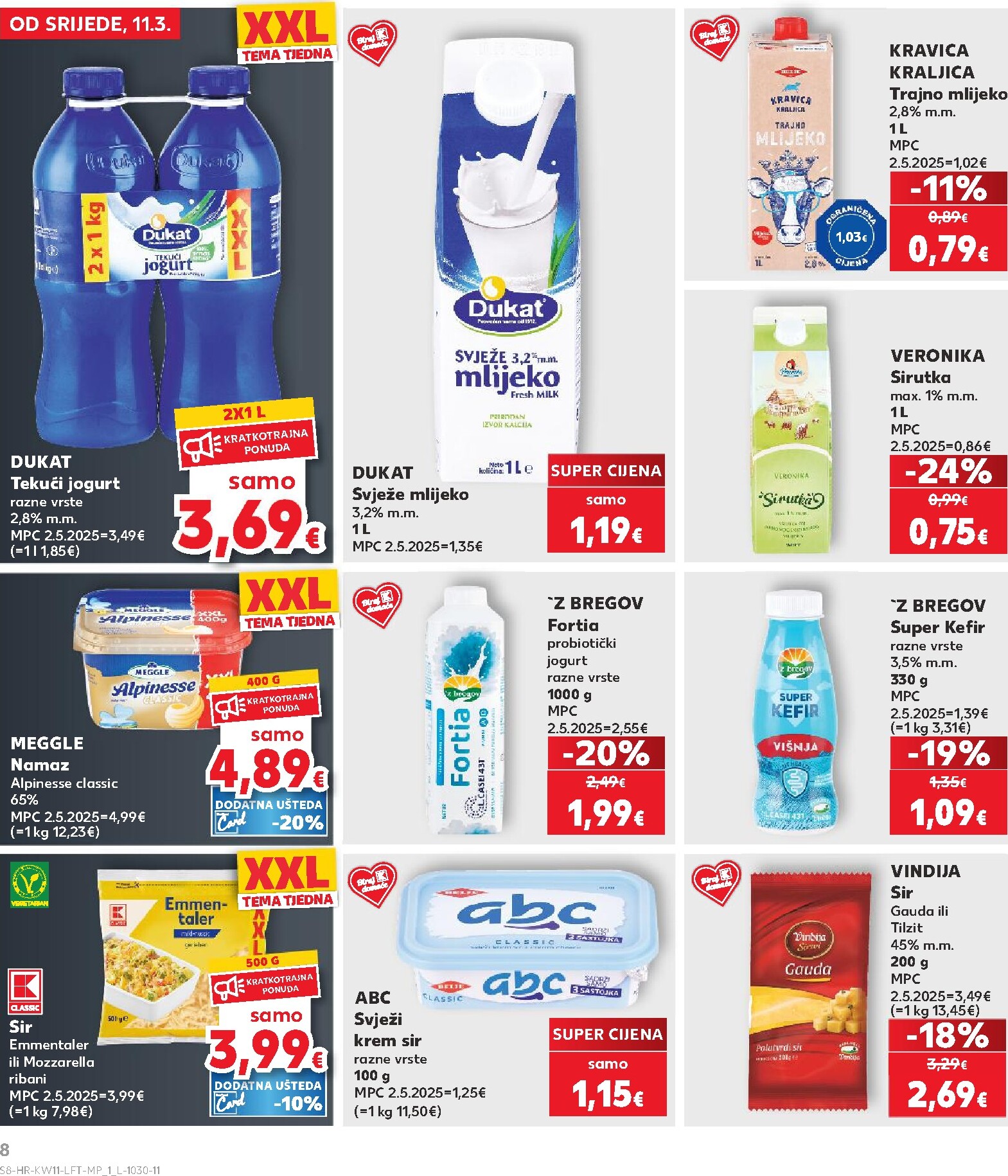 kaufland - Prelistajte katalog Kaufland, vrijedi od 11.03.2026 do 17.03.2026 - page: 8
