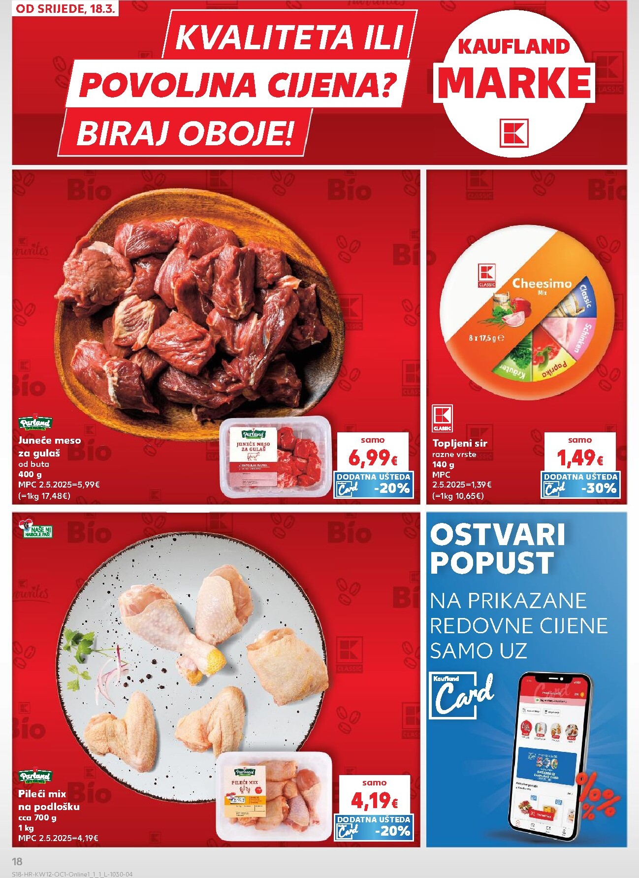 kaufland - Prelistajte katalog Kaufland - Želiš još bogatiju ponudu, vrijedi od 18.03.2026 do 24.03.2026 - page: 18