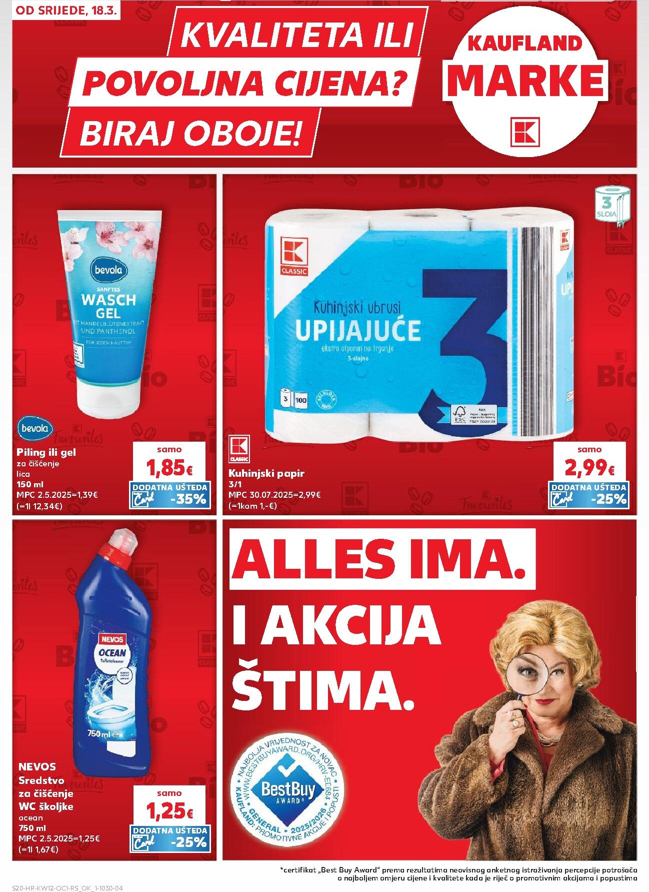 kaufland - Prelistajte katalog Kaufland - Želiš još bogatiju ponudu, vrijedi od 18.03.2026 do 24.03.2026 - page: 20