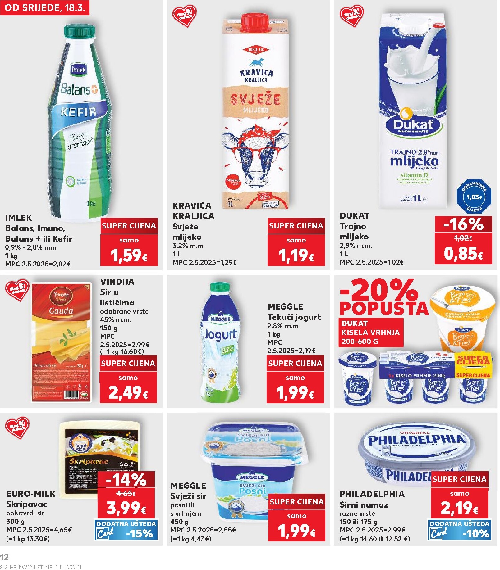 kaufland - Prelistajte katalog Kaufland, vrijedi od 18.03.2026 do 24.03.2026 - page: 12