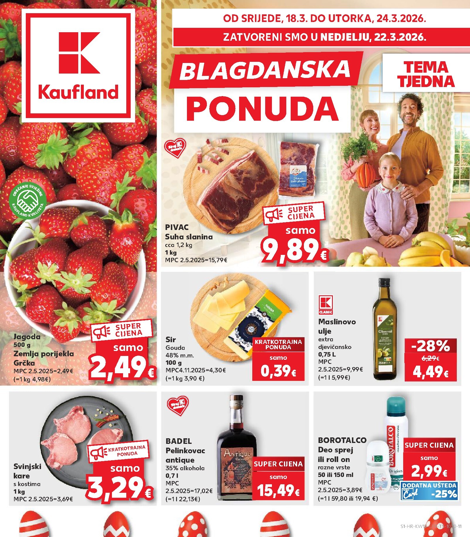 kaufland - Prelistajte katalog Kaufland, vrijedi od 18.03.2026 do 24.03.2026 - page: 1