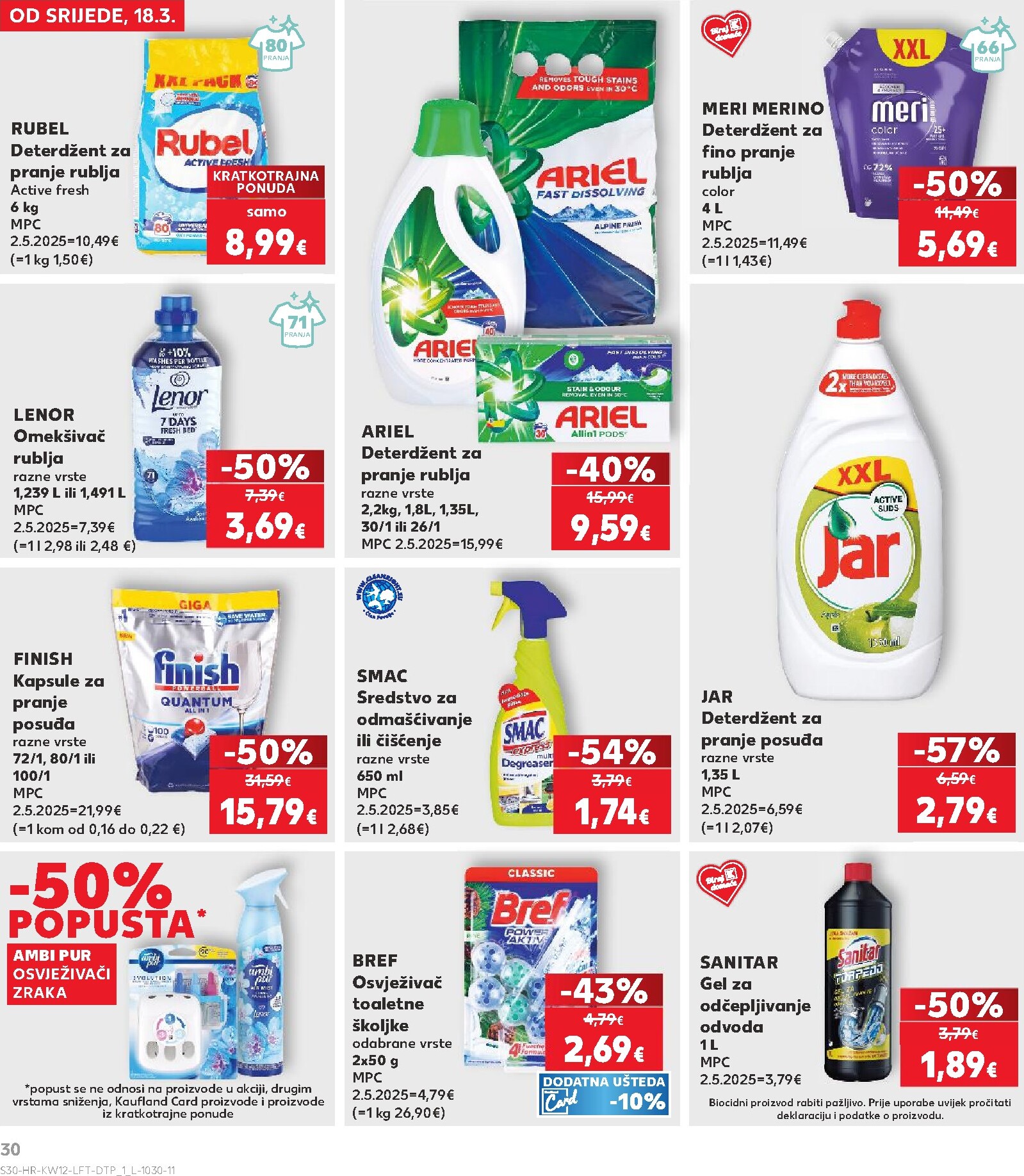 kaufland - Prelistajte katalog Kaufland, vrijedi od 18.03.2026 do 24.03.2026 - page: 30