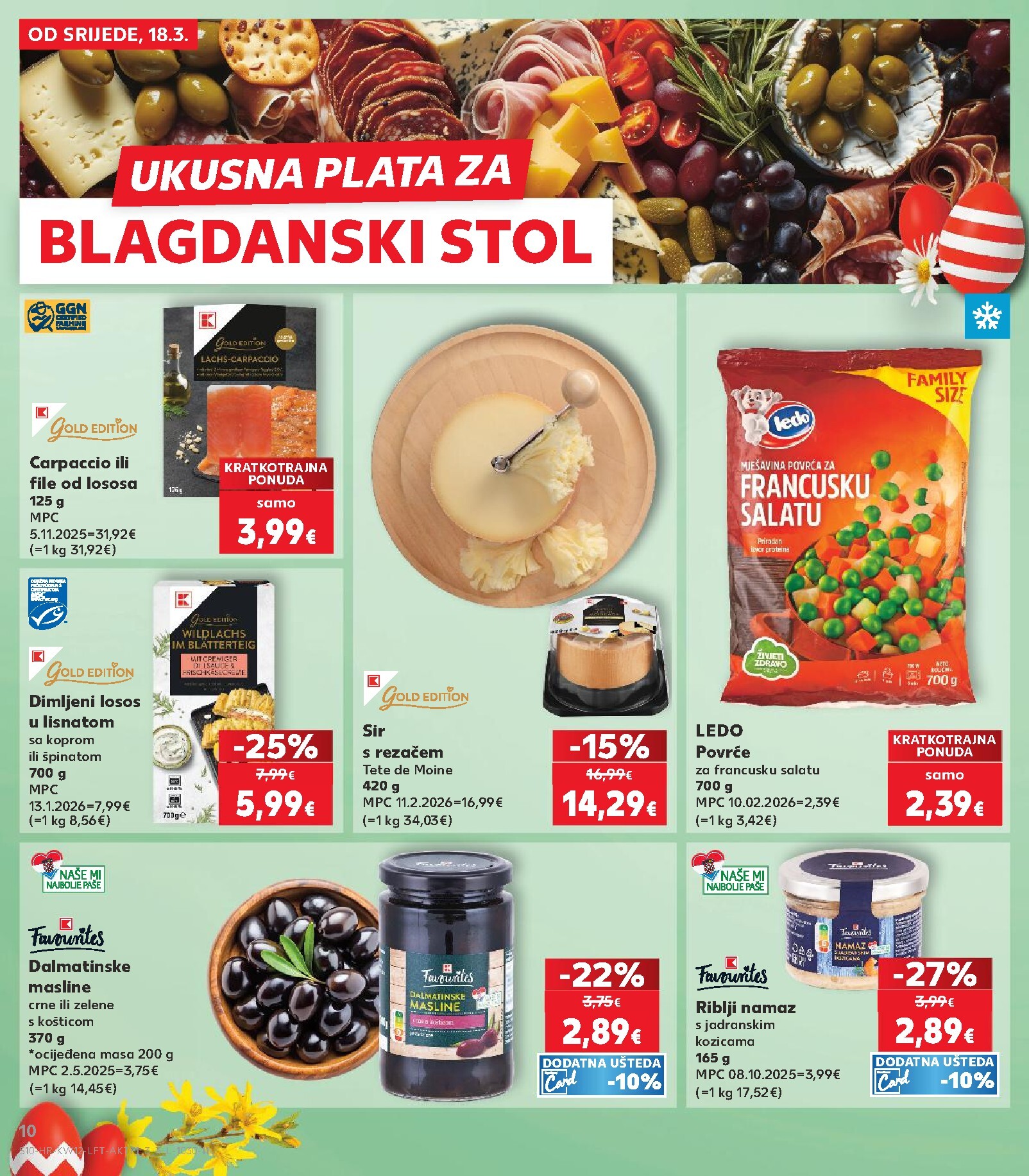 kaufland - Prelistajte katalog Kaufland, vrijedi od 18.03.2026 do 24.03.2026 - page: 10