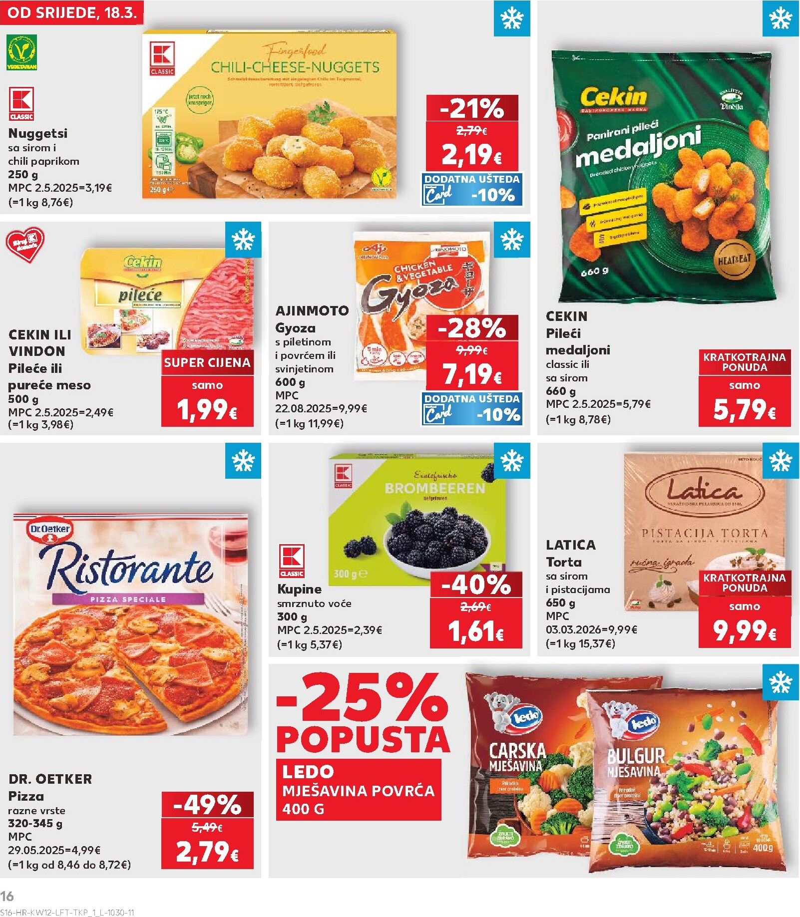 kaufland - Prelistajte katalog Kaufland, vrijedi od 18.03.2026 do 24.03.2026 - page: 16