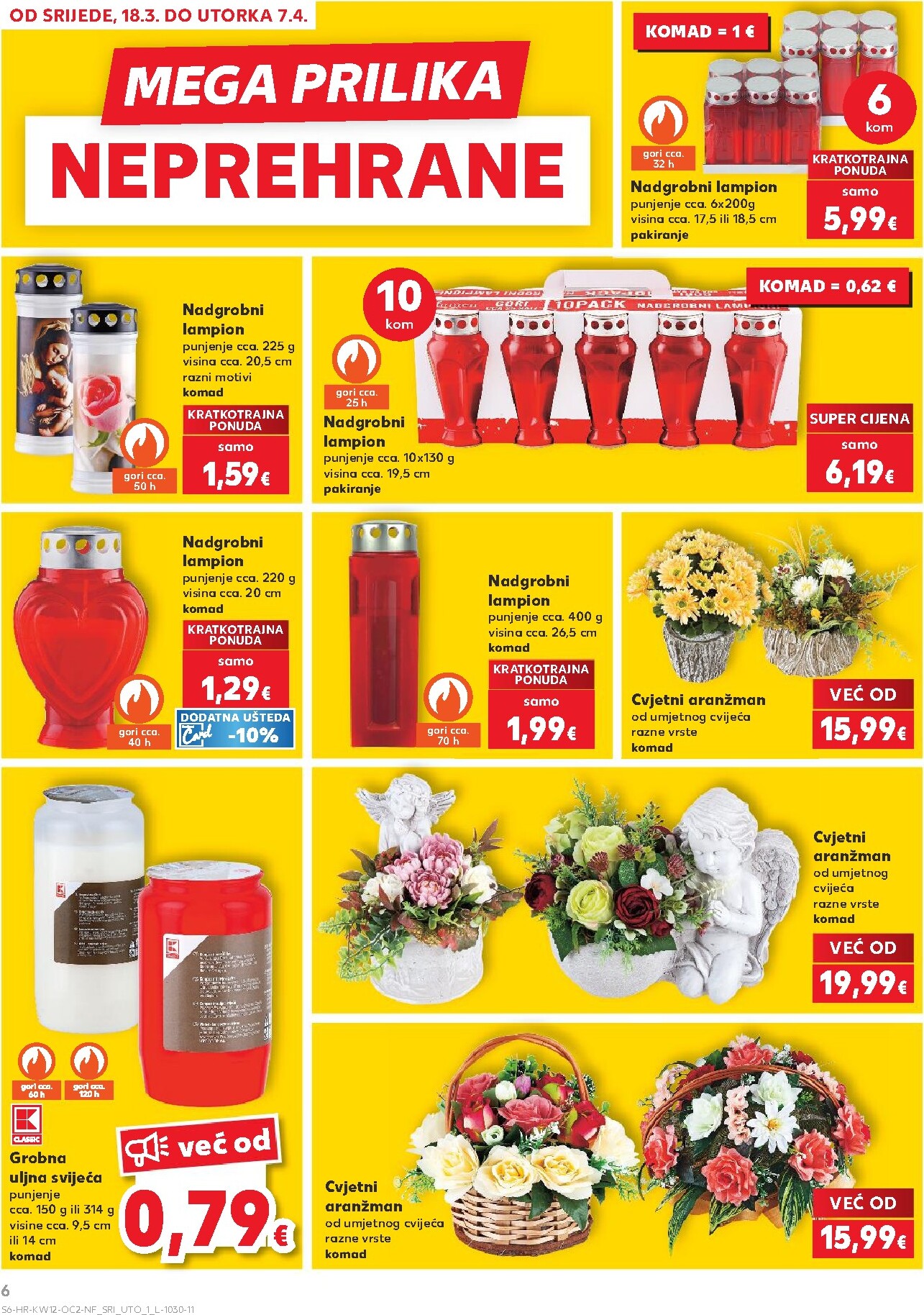 kaufland - Prelistajte katalog Kaufland - Neprehrambenih proizvoda, vrijedi od 18.03.2026 do 24.03.2026 - page: 6