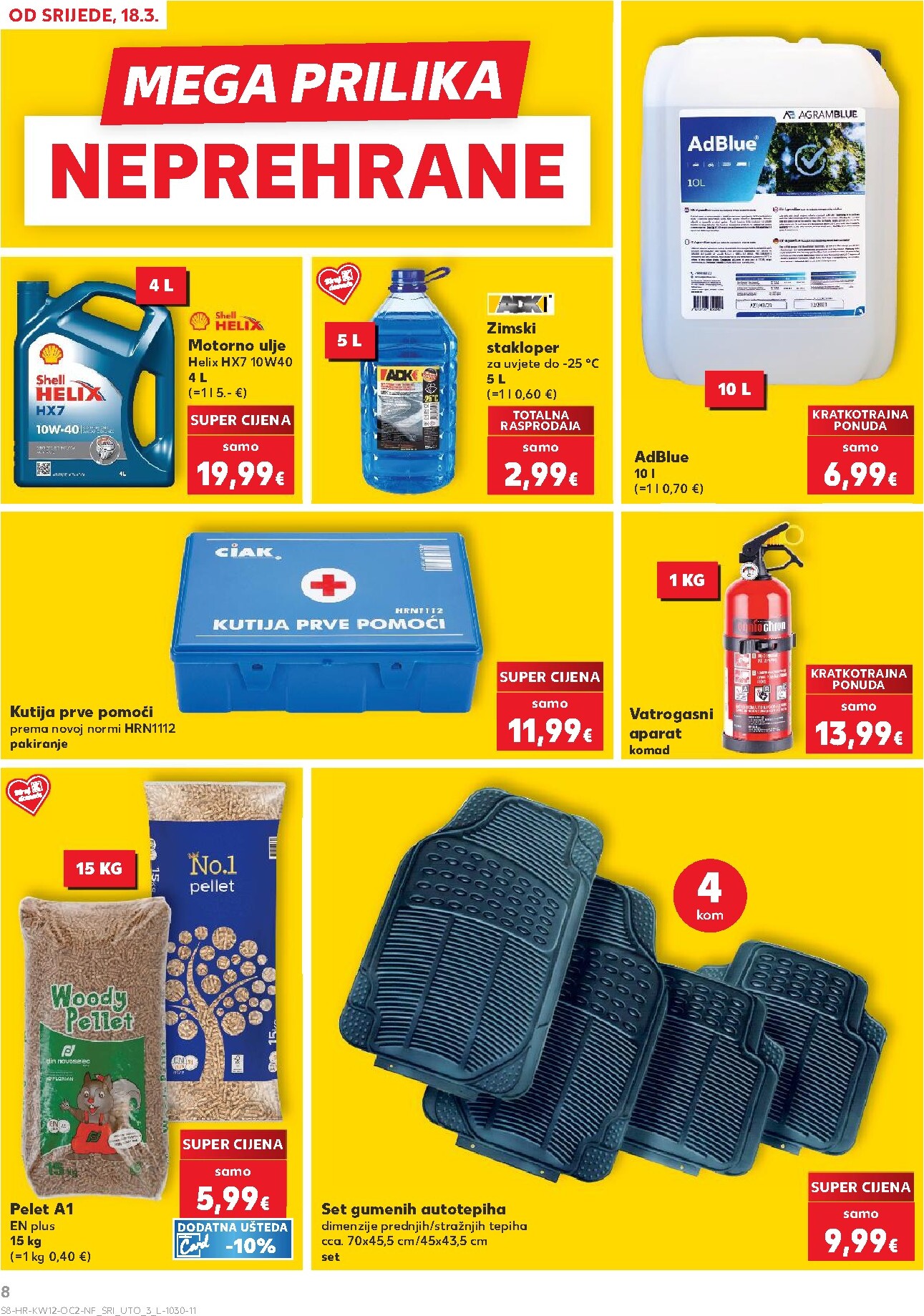 kaufland - Prelistajte katalog Kaufland - Neprehrambenih proizvoda, vrijedi od 18.03.2026 do 24.03.2026 - page: 8
