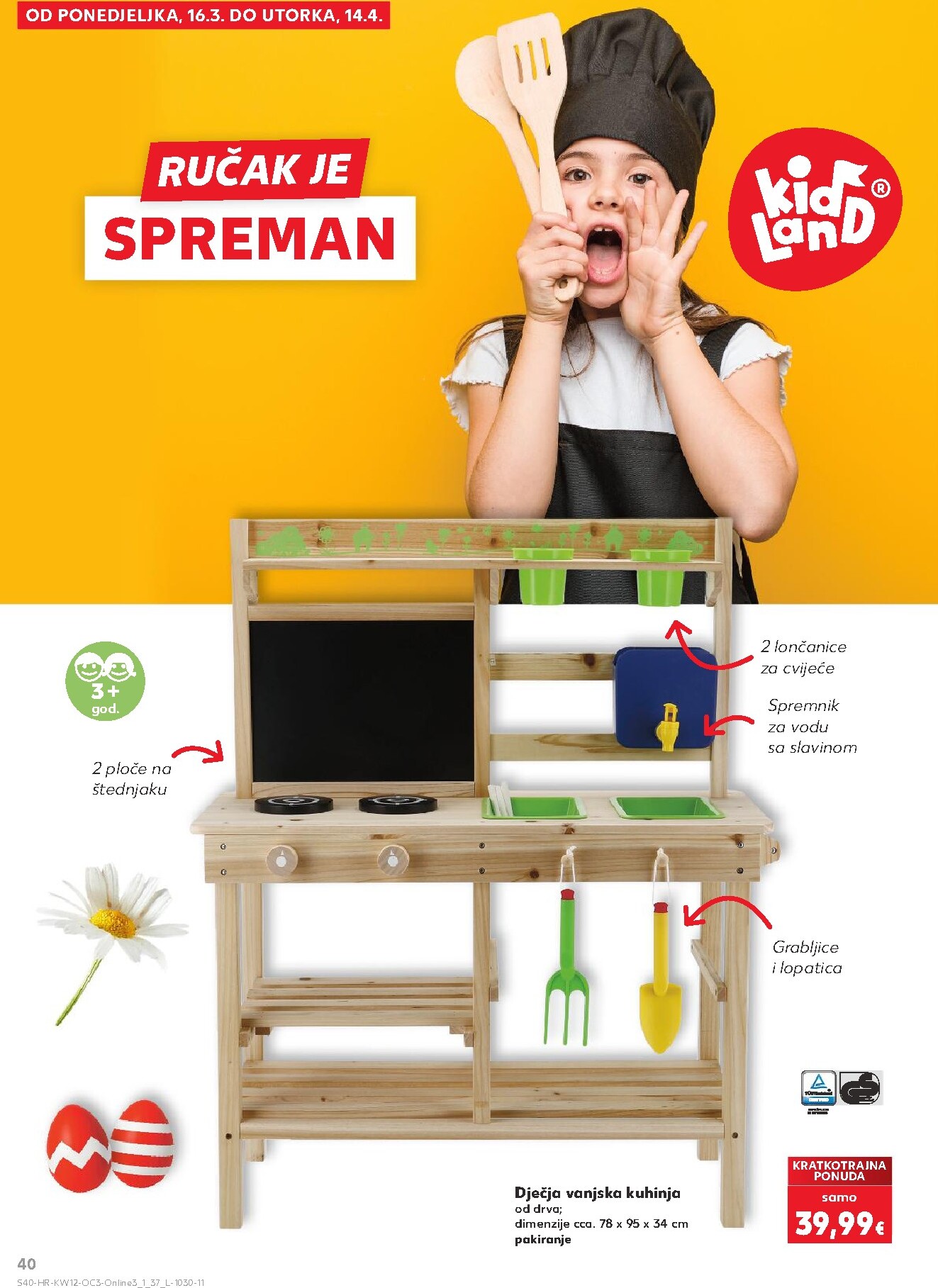 kaufland - Prelistajte katalog Kaufland - Kutak najboljih igračaka, vrijedi od 16.03.2026 do 14.04.2026 - page: 40