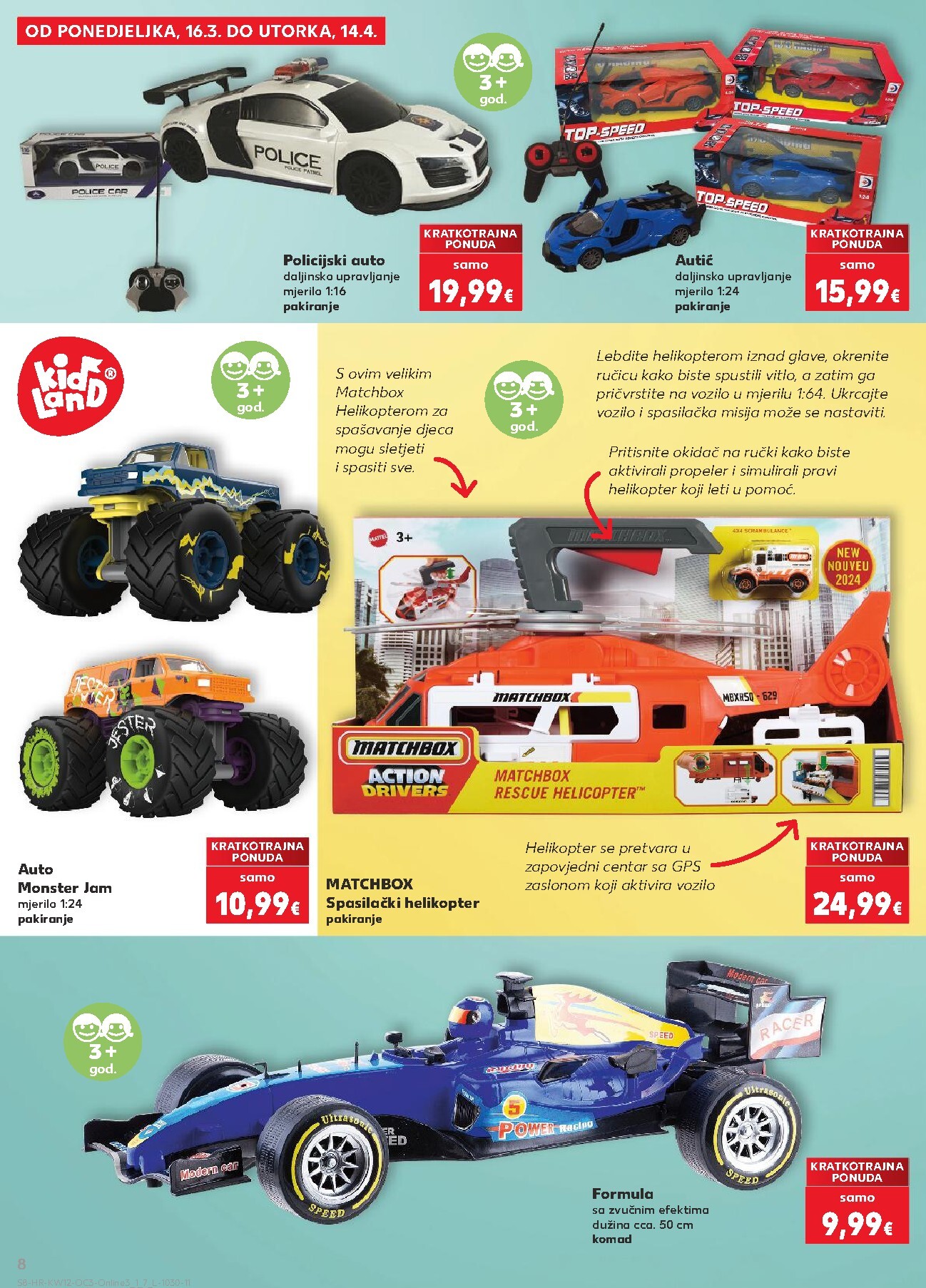 kaufland - Prelistajte katalog Kaufland - Kutak najboljih igračaka, vrijedi od 16.03.2026 do 14.04.2026 - page: 8