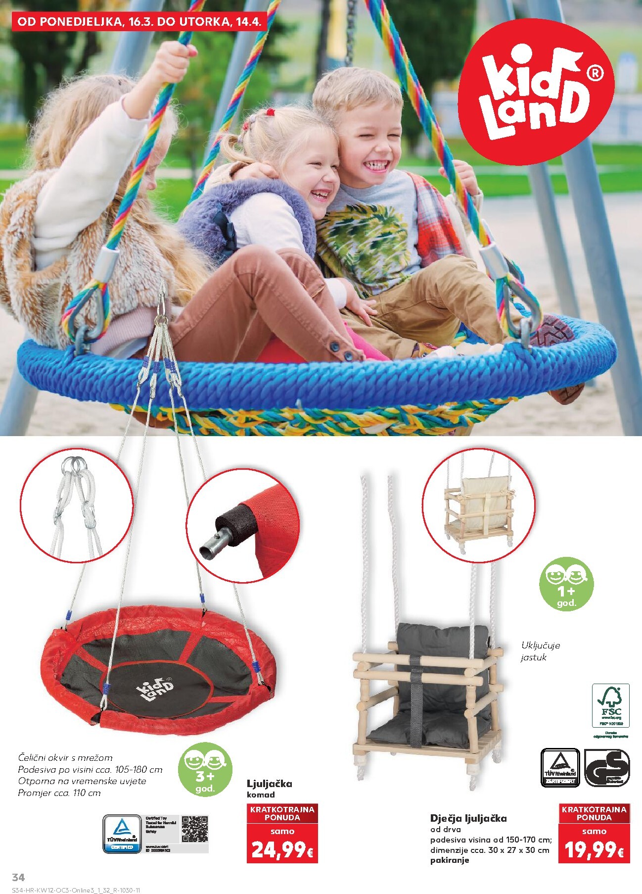 kaufland - Prelistajte katalog Kaufland - Kutak najboljih igračaka, vrijedi od 16.03.2026 do 14.04.2026 - page: 34