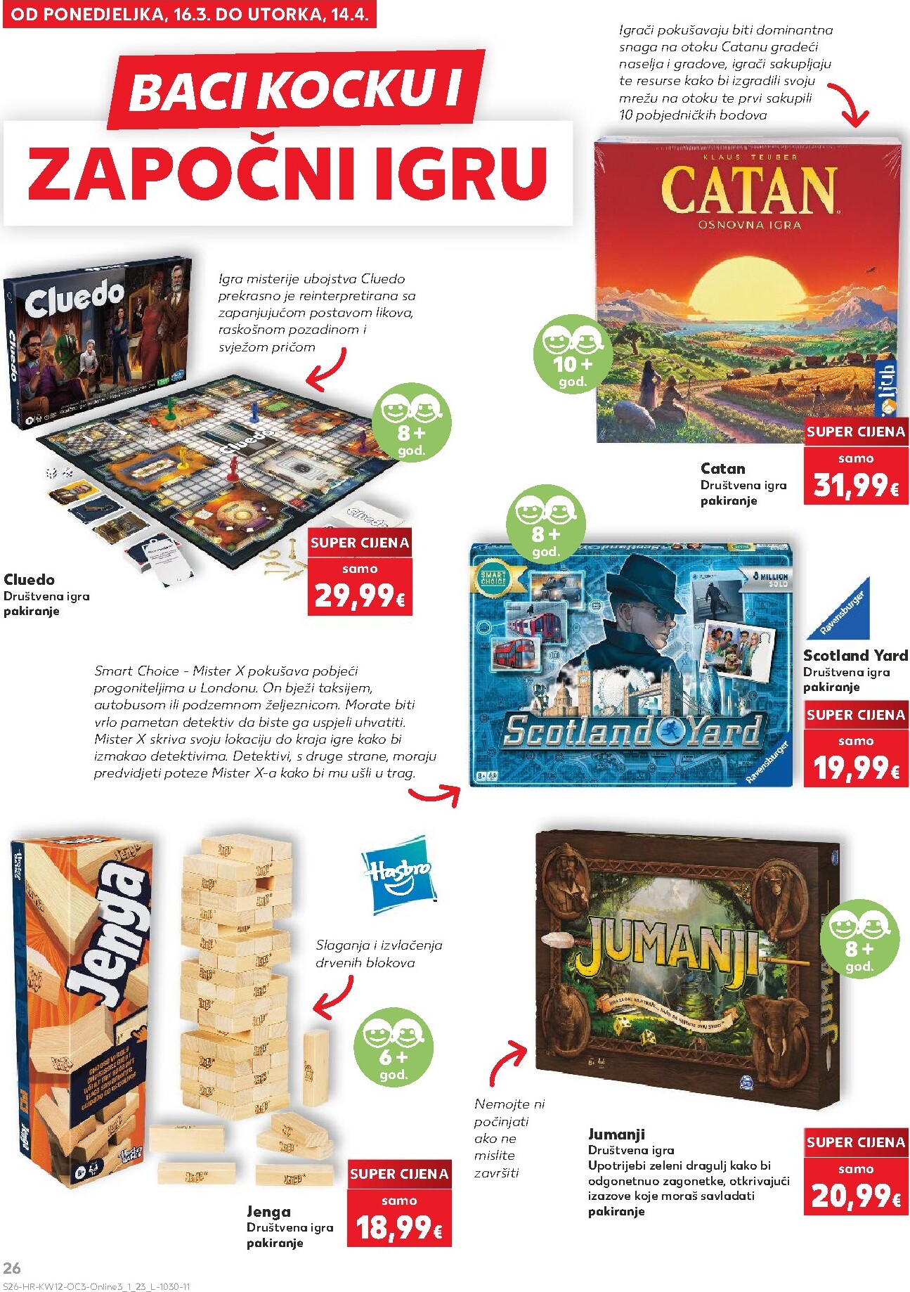kaufland - Prelistajte katalog Kaufland - Kutak najboljih igračaka, vrijedi od 16.03.2026 do 14.04.2026 - page: 26