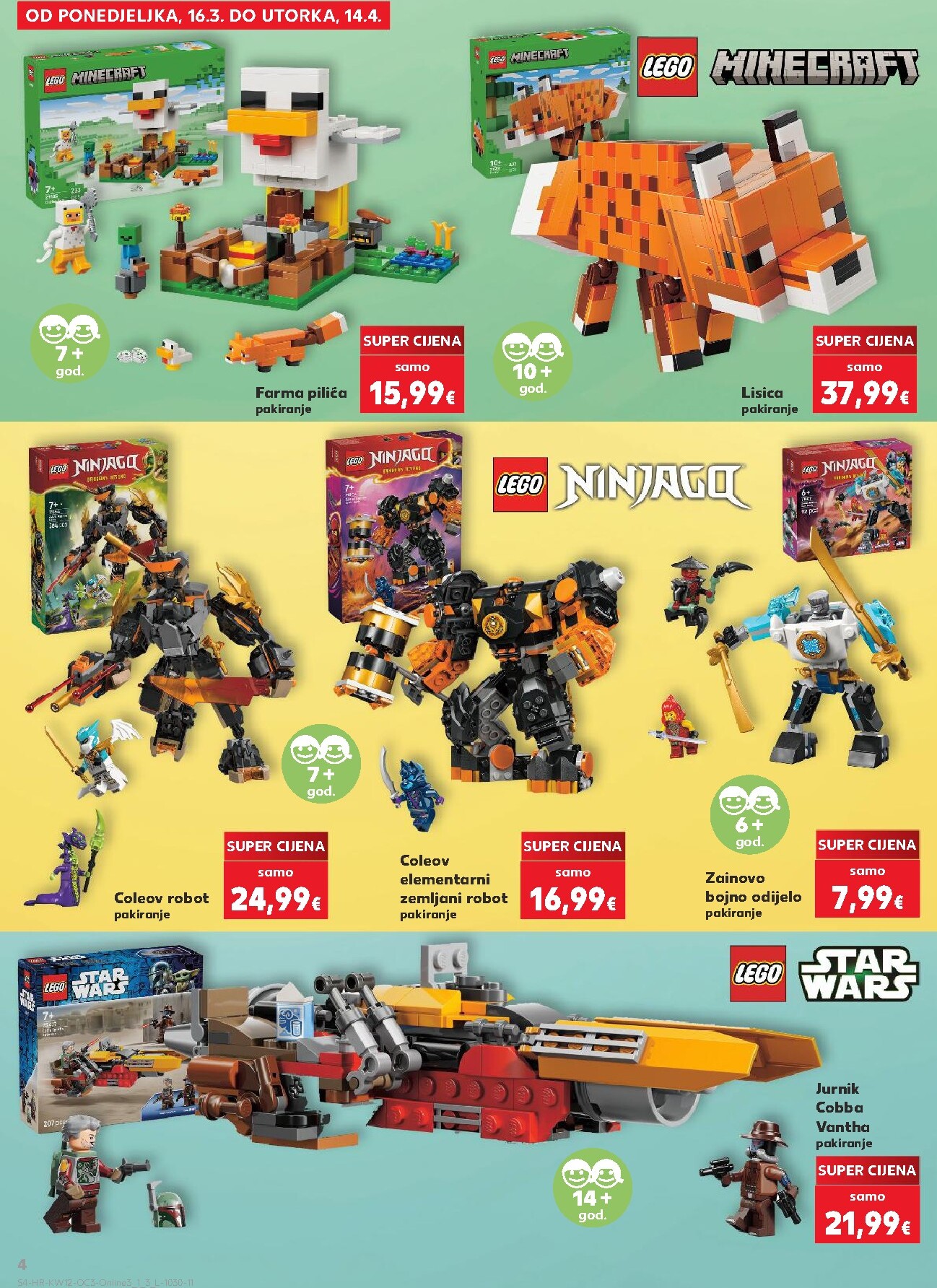 kaufland - Prelistajte katalog Kaufland - Kutak najboljih igračaka, vrijedi od 16.03.2026 do 14.04.2026 - page: 4