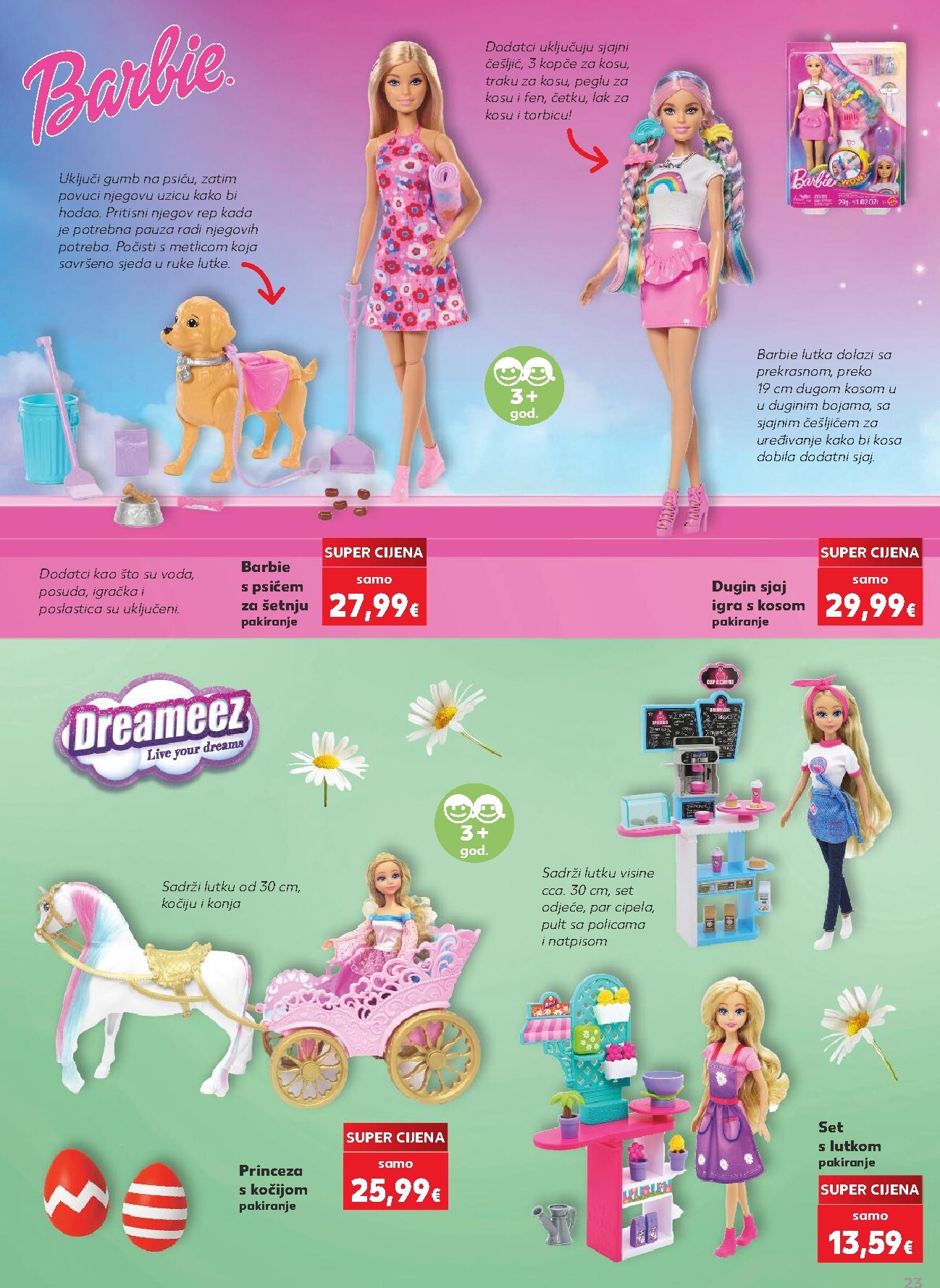 kaufland - Prelistajte katalog Kaufland - Kutak najboljih igračaka, vrijedi od 16.03.2026 do 14.04.2026 - page: 23