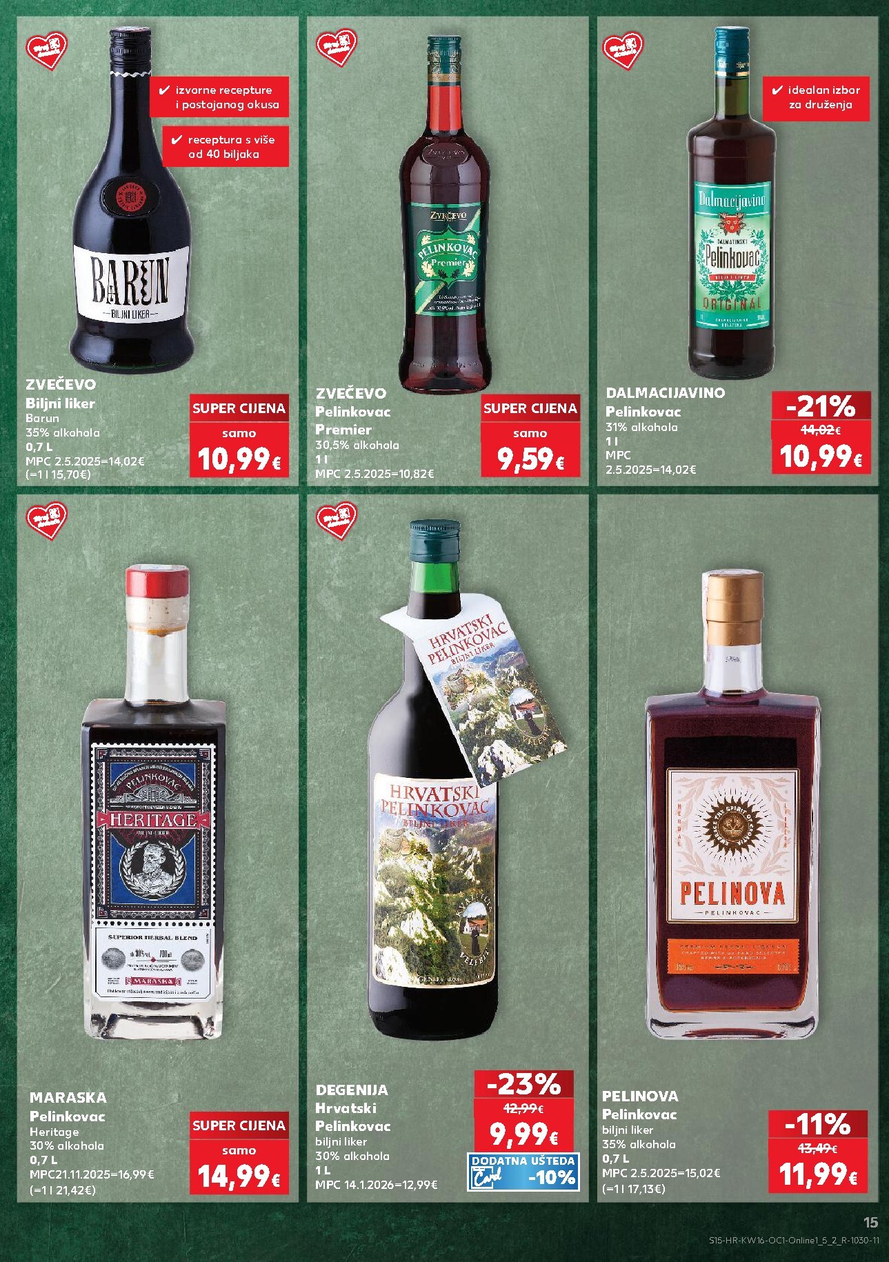 kaufland - Kaufland - Želiš još bogatiju ponudu letak za sljedeći tjedan od srijede 15.04.2026 do utorka 21.04.2026 - page: 15