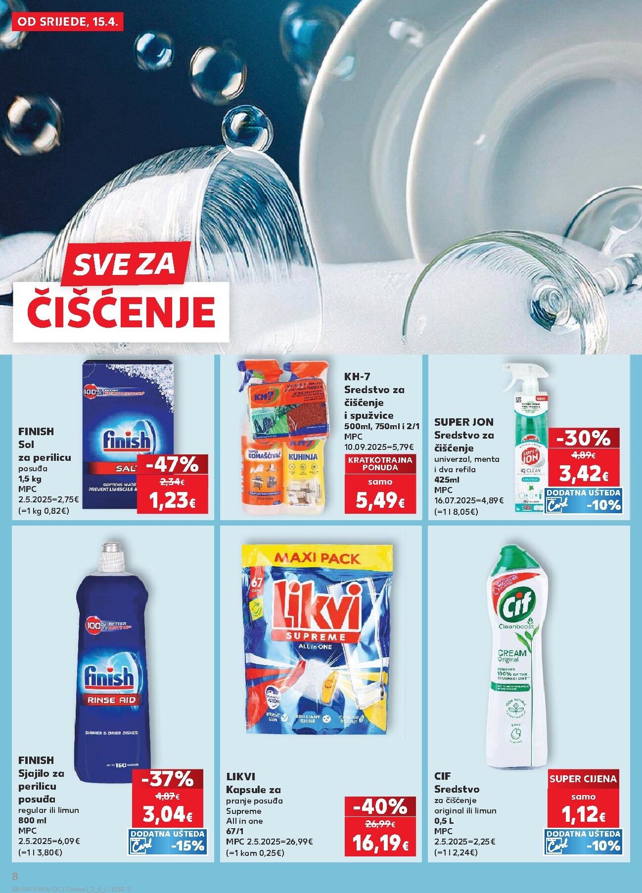 kaufland - Kaufland - Želiš još bogatiju ponudu letak za sljedeći tjedan od srijede 15.04.2026 do utorka 21.04.2026 - page: 8