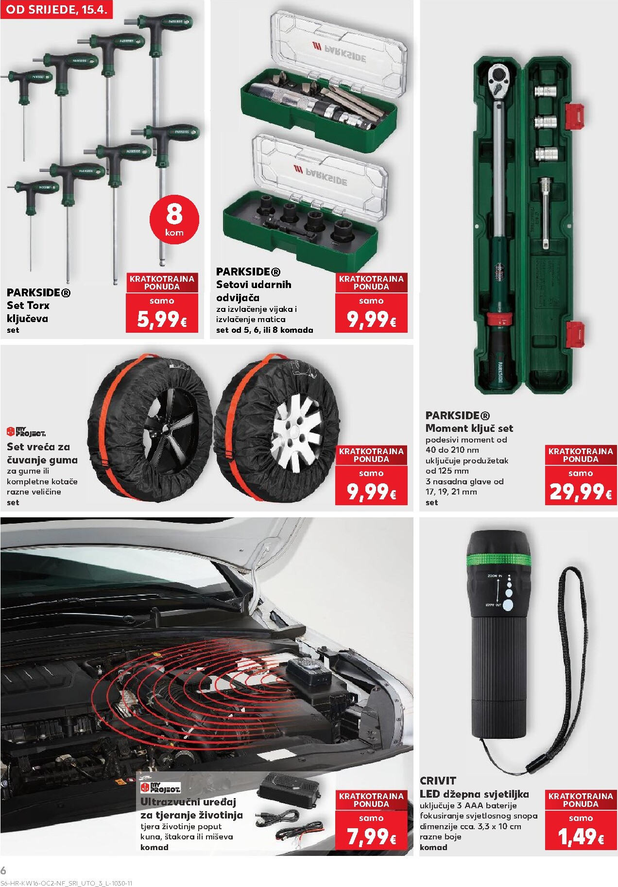 kaufland - Kaufland - Neprehrambenih proizvoda letak za sljedeći tjedan od srijede 15.04.2026 do utorka 21.04.2026 - page: 6