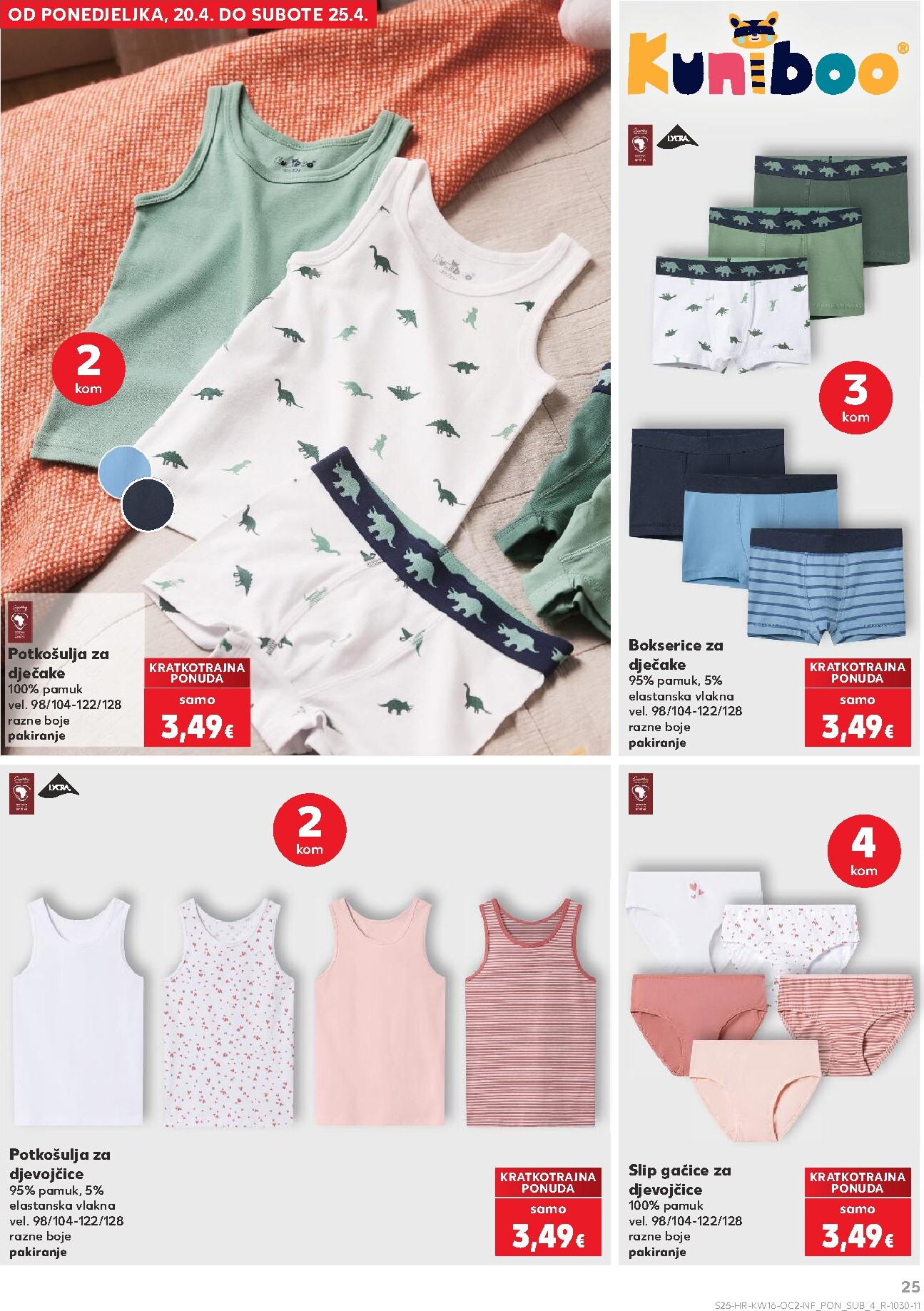 kaufland - Kaufland - Neprehrambenih proizvoda letak za sljedeći tjedan od srijede 15.04.2026 do utorka 21.04.2026 - page: 25