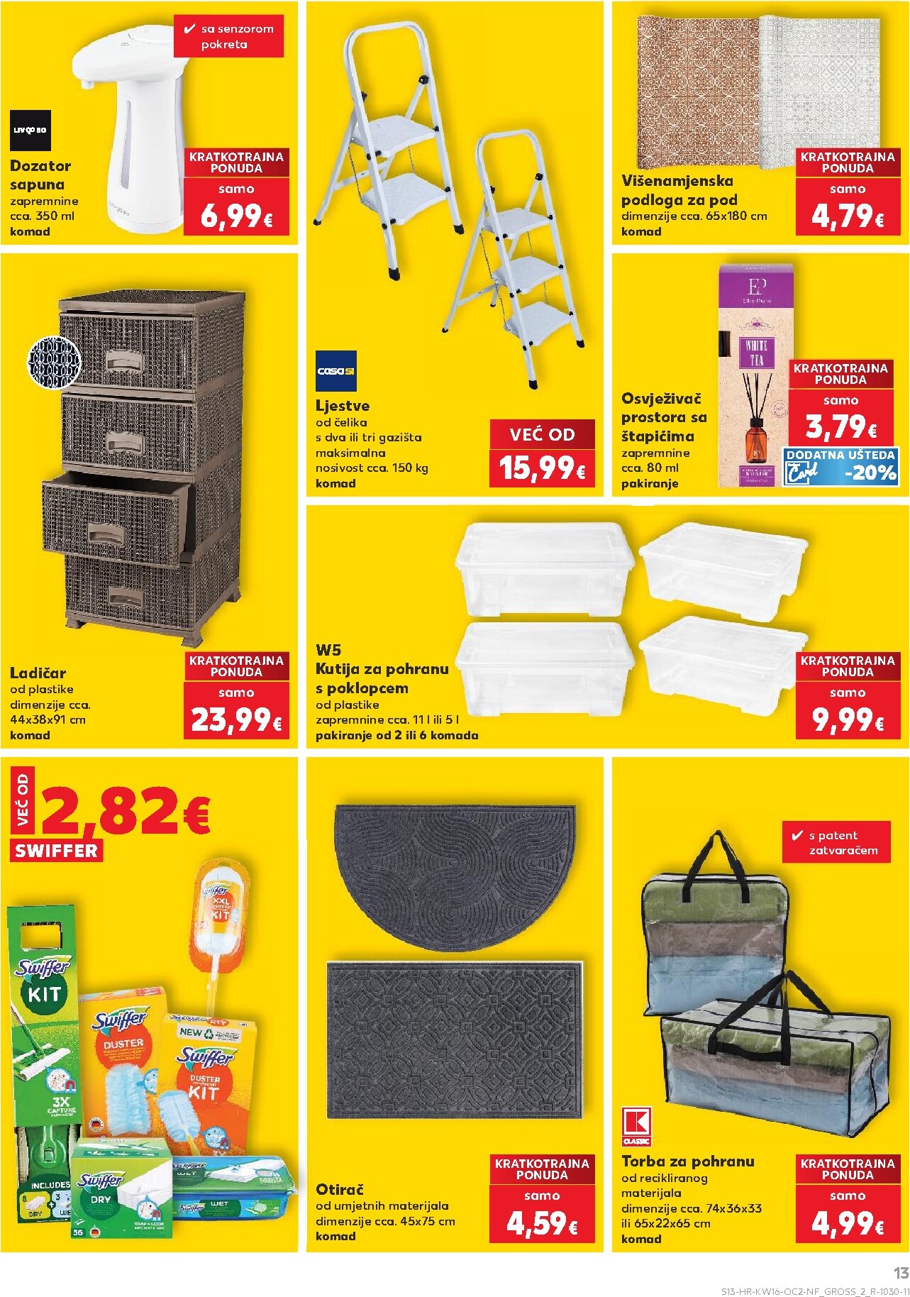 kaufland - Kaufland - Neprehrambenih proizvoda letak za sljedeći tjedan od srijede 15.04.2026 do utorka 21.04.2026 - page: 13