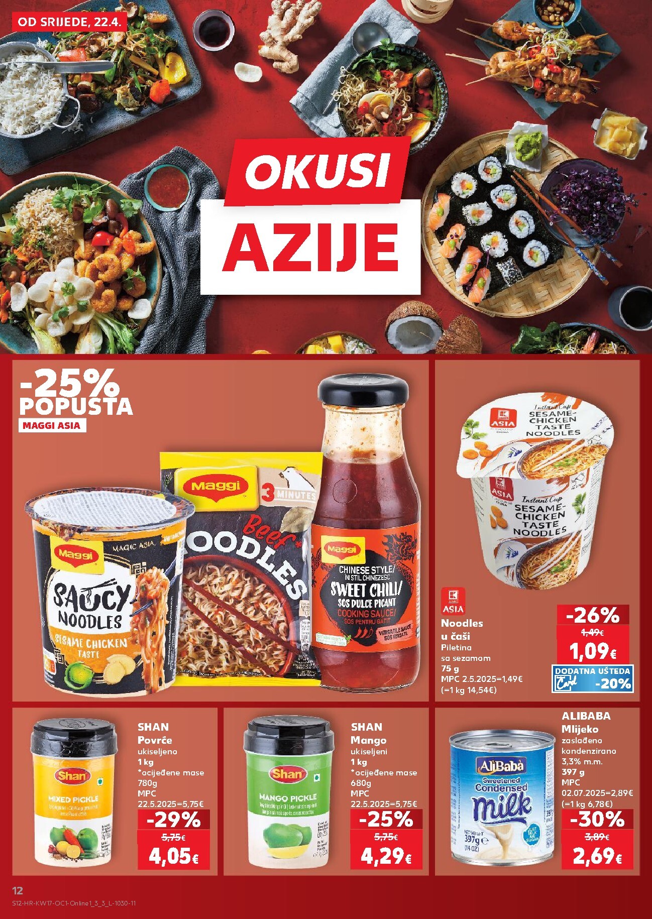 kaufland - Kaufland - Želiš još bogatiju ponudu letak za sljedeći tjedan od srijede 22.04.2026 do utorka 28.04.2026 - page: 12