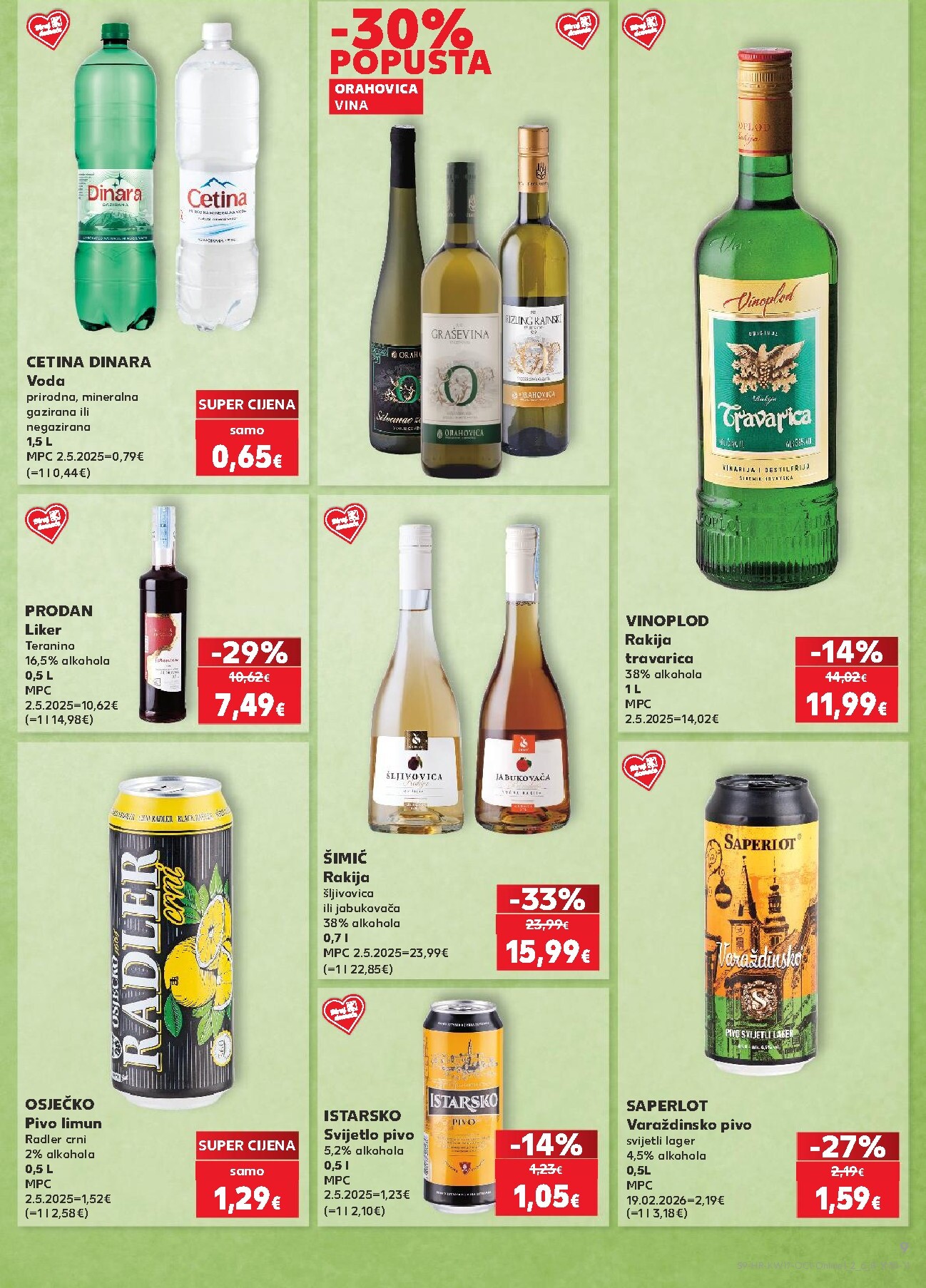 kaufland - Kaufland - Želiš još bogatiju ponudu letak za sljedeći tjedan od srijede 22.04.2026 do utorka 28.04.2026 - page: 9