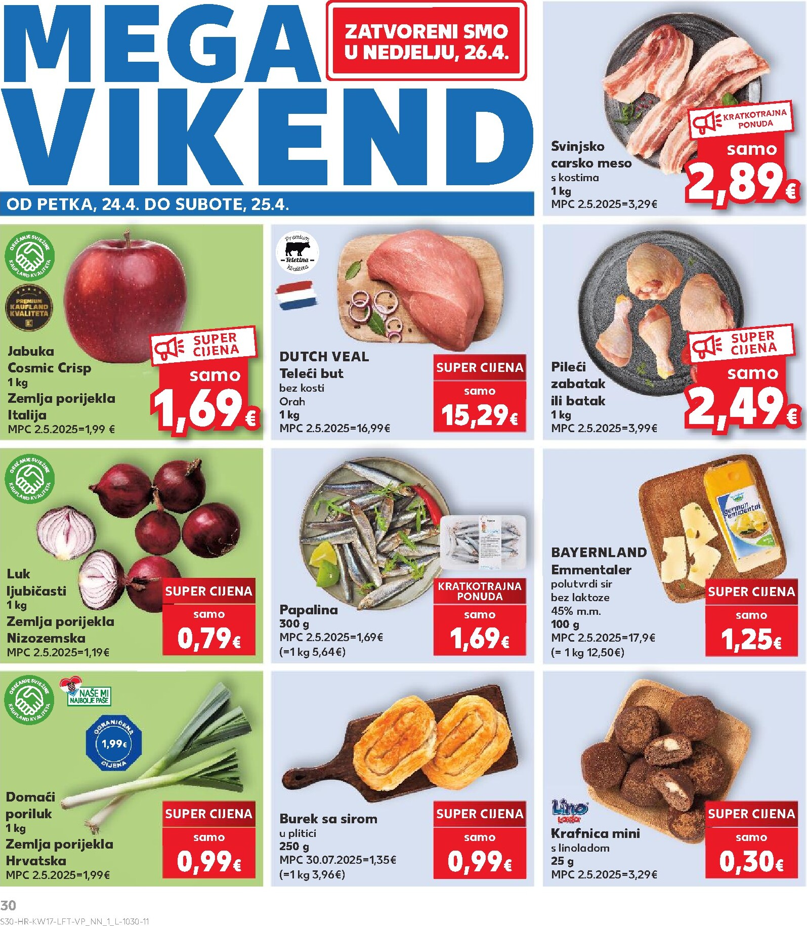 kaufland - Kaufland letak za sljedeći tjedan od srijede 22.04.2026 do utorka 28.04.2026 - page: 30