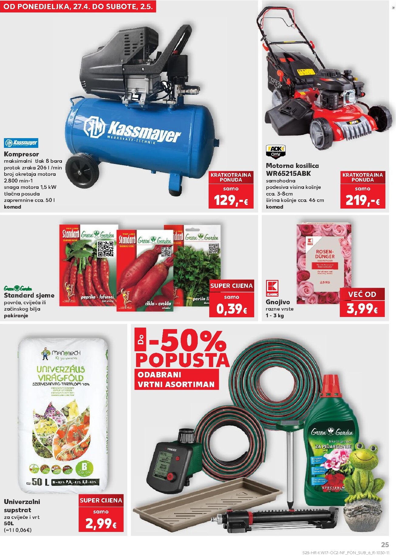 kaufland - Kaufland - Neprehrambenih proizvoda letak za sljedeći tjedan od srijede 22.04.2026 do utorka 28.04.2026 - page: 25