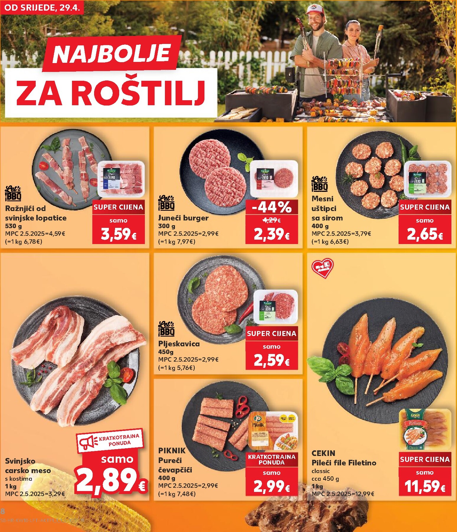 kaufland - Kaufland letak za sljedeći tjedan od srijede 29.04.2026 do utorka 05.05.2026 - page: 8