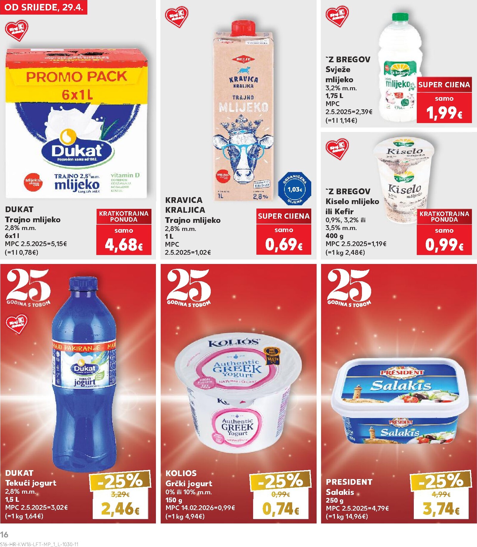 kaufland - Kaufland letak za sljedeći tjedan od srijede 29.04.2026 do utorka 05.05.2026 - page: 16