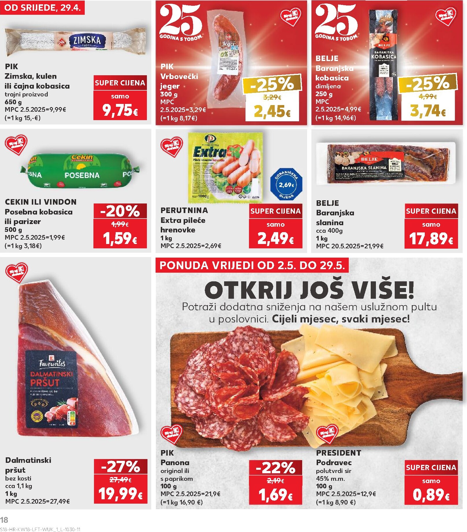 kaufland - Kaufland letak za sljedeći tjedan od srijede 29.04.2026 do utorka 05.05.2026 - page: 18