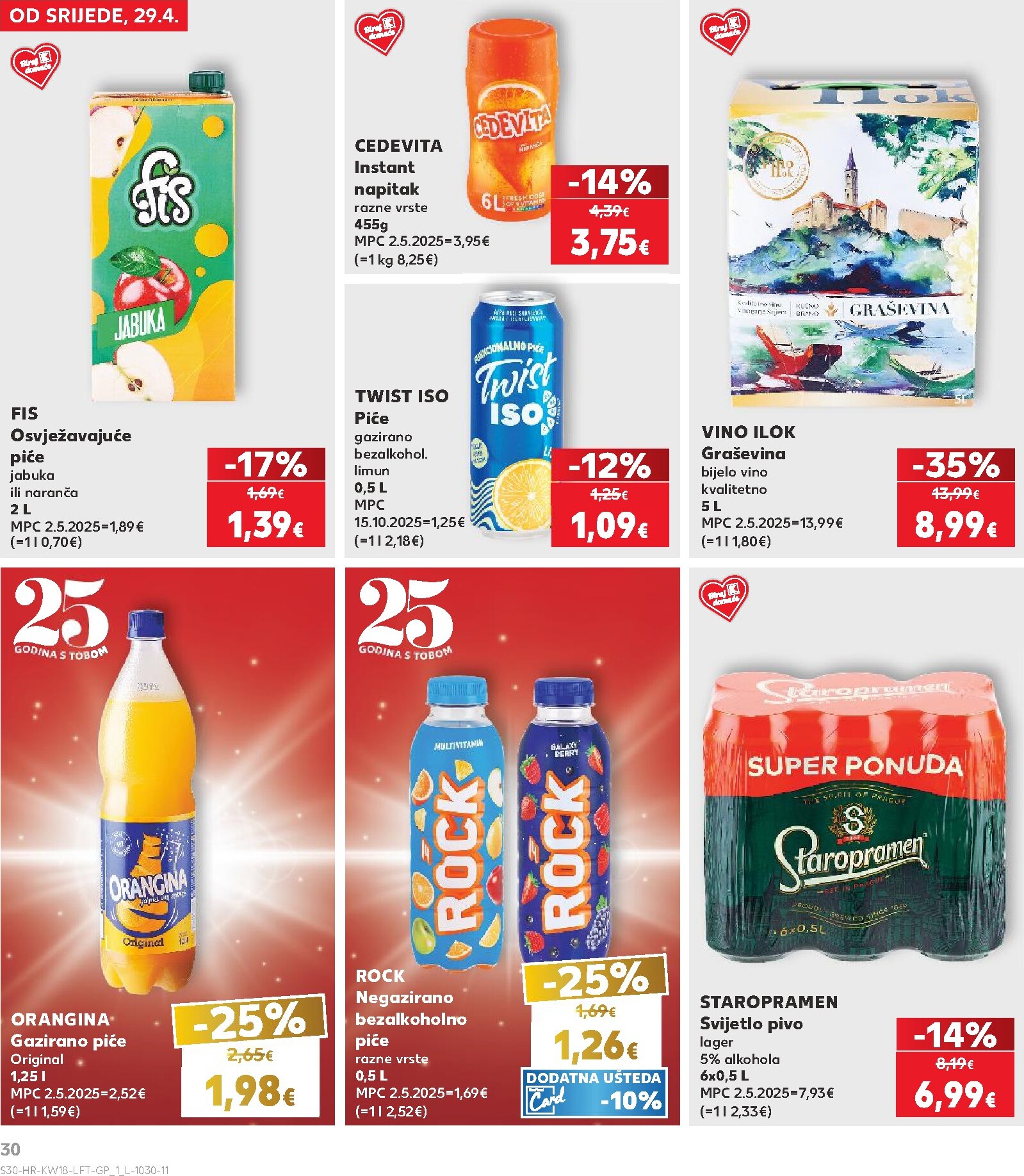 kaufland - Kaufland letak za sljedeći tjedan od srijede 29.04.2026 do utorka 05.05.2026 - page: 30