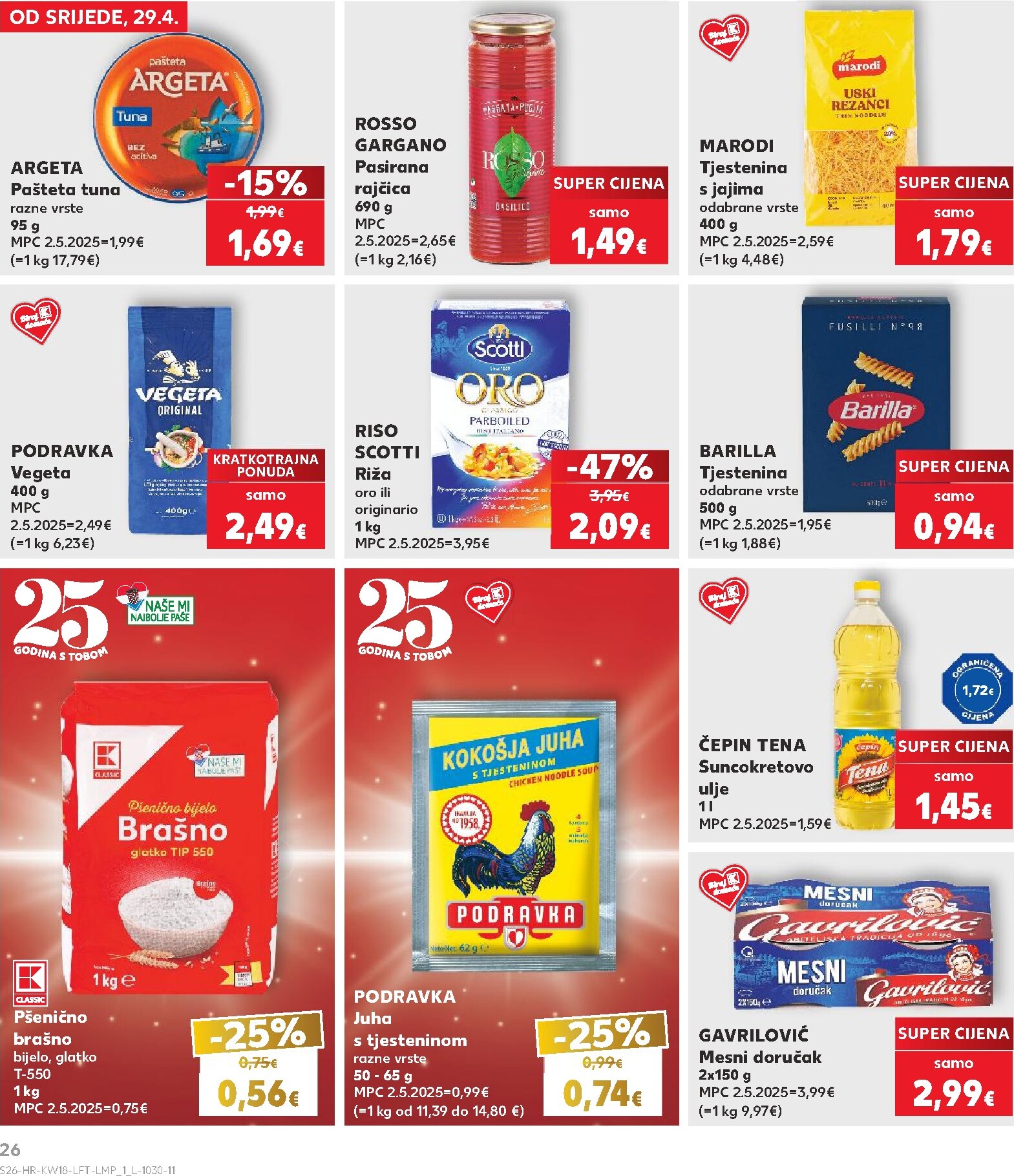 kaufland - Kaufland letak za sljedeći tjedan od srijede 29.04.2026 do utorka 05.05.2026 - page: 26