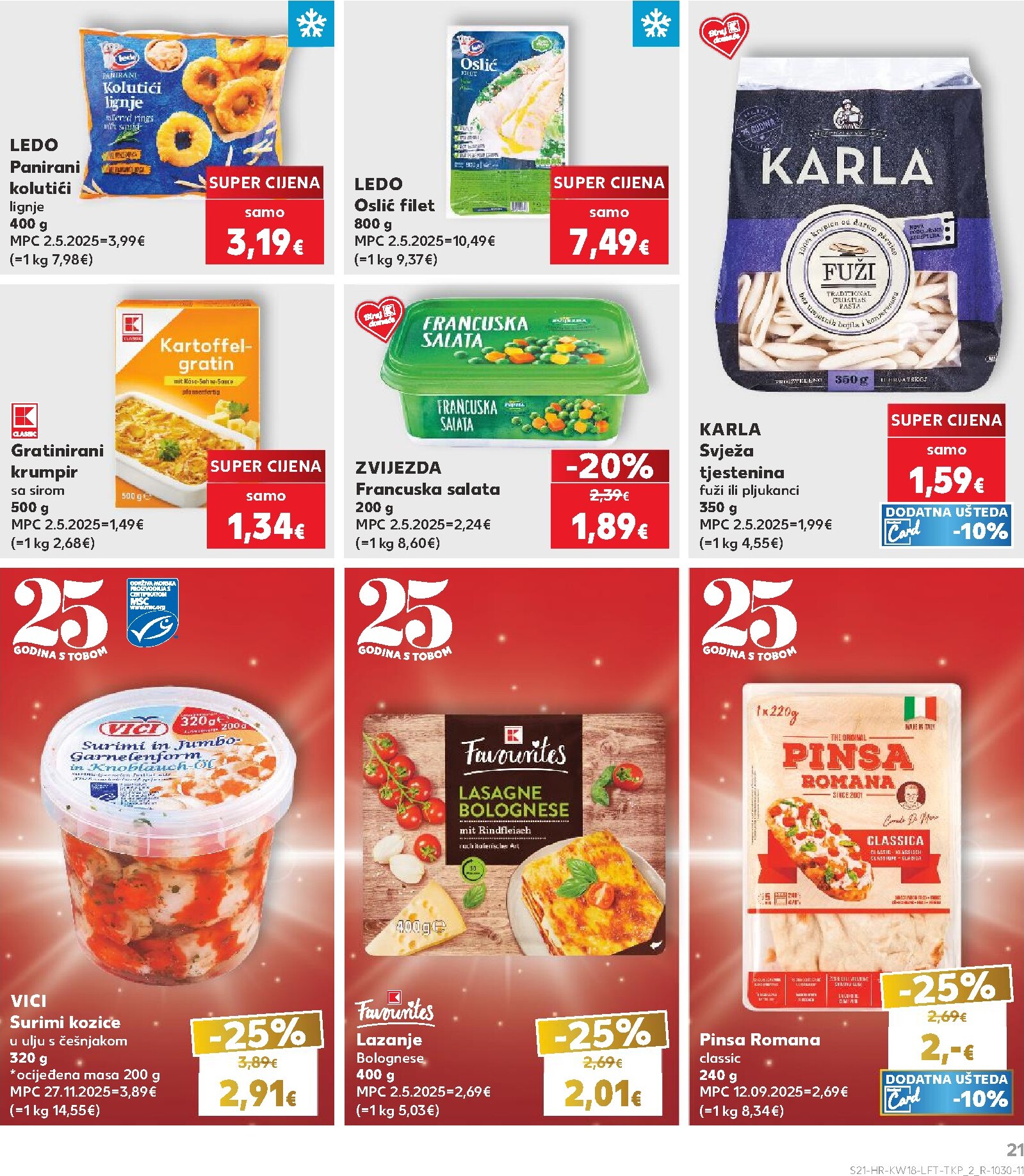 kaufland - Kaufland letak za sljedeći tjedan od srijede 29.04.2026 do utorka 05.05.2026 - page: 21