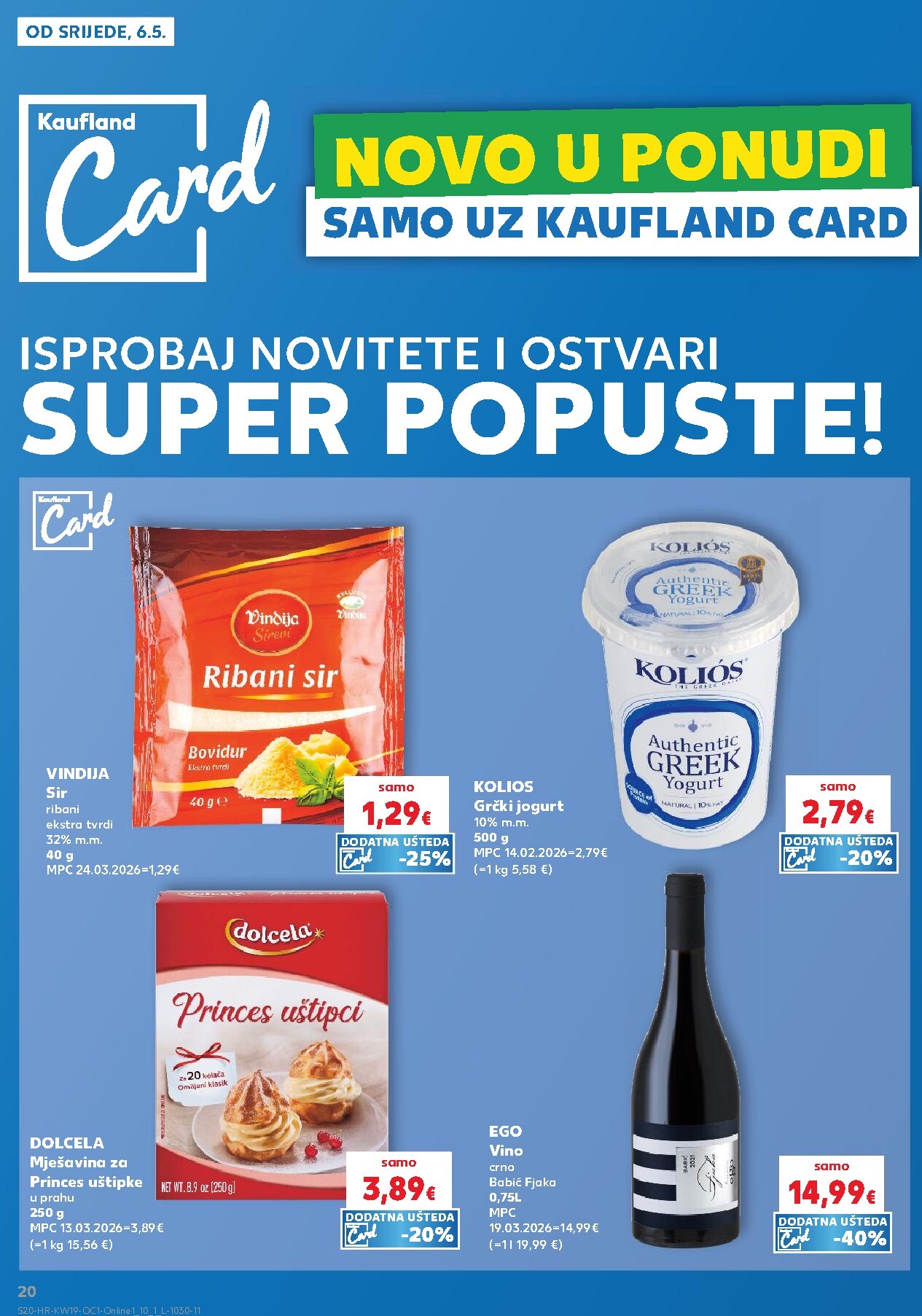 kaufland - Kaufland - Ti si naš broj 1 letak za sljedeći tjedan od srijede 06.05.2026 do utorka 12.05.2026 - page: 20