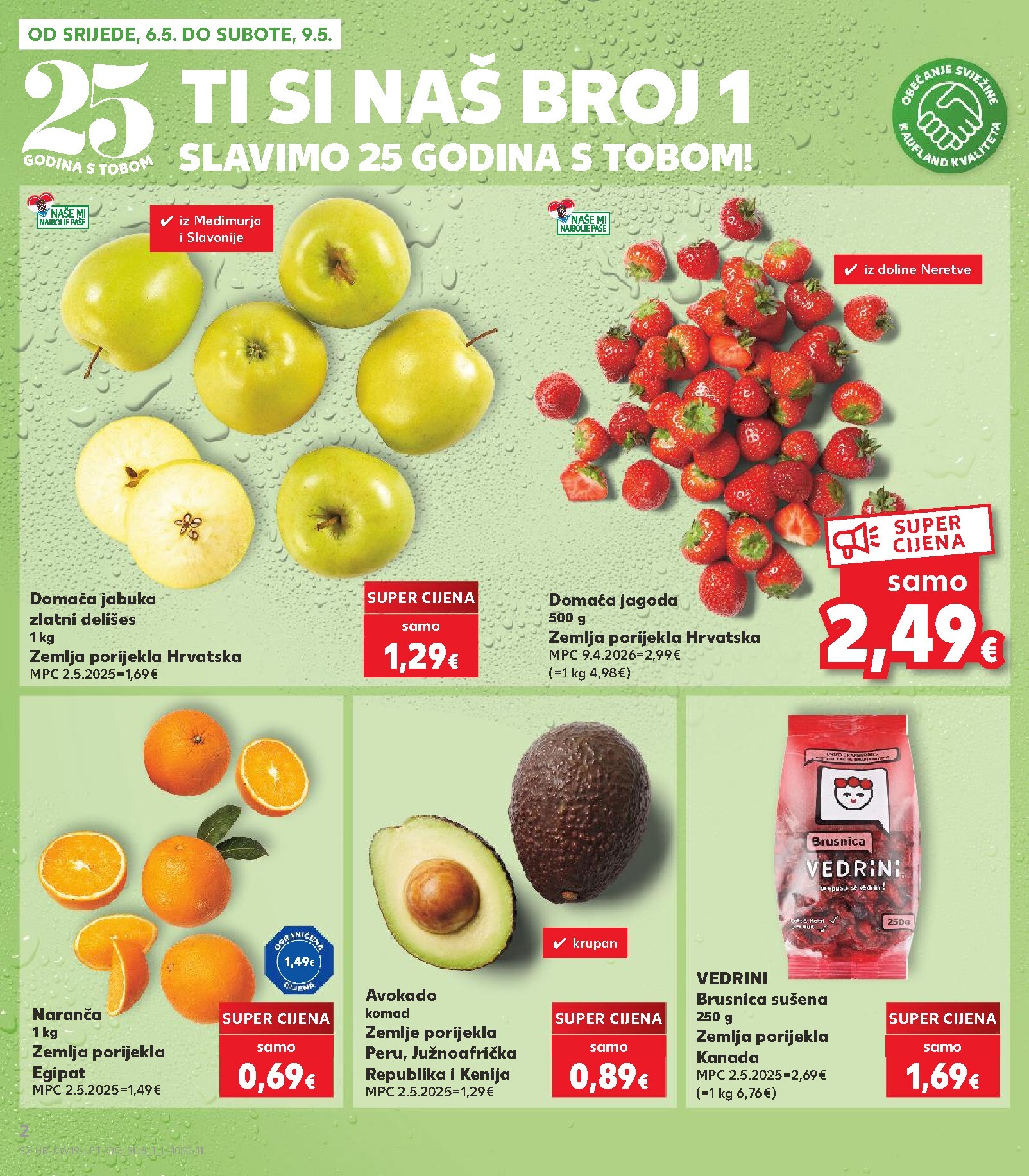 kaufland - Kaufland letak za sljedeći tjedan od srijede 06.05.2026 do utorka 12.05.2026 - page: 2