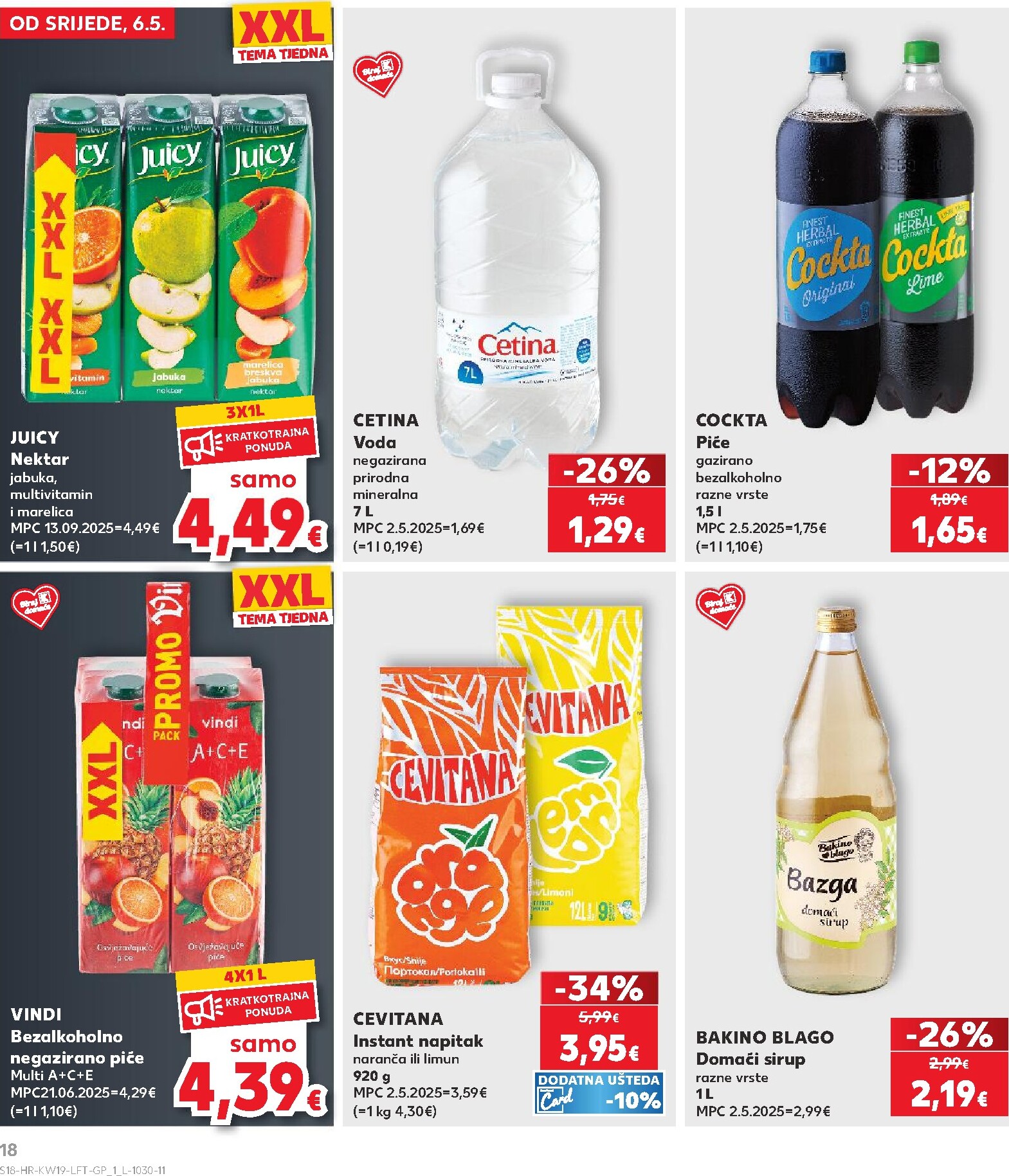 kaufland - Kaufland letak za sljedeći tjedan od srijede 06.05.2026 do utorka 12.05.2026 - page: 18