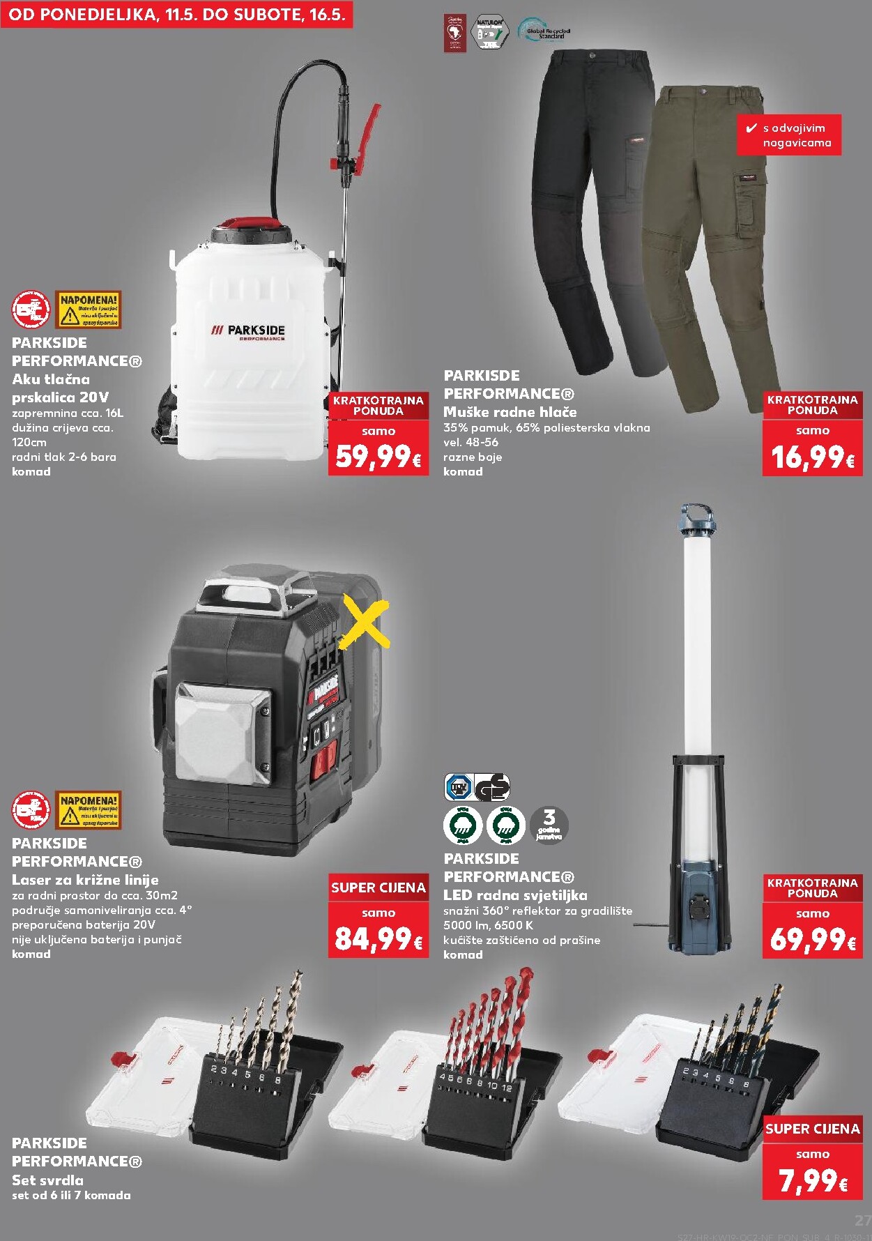 kaufland - Kaufland - Neprehrambenih proizvoda letak za sljedeći tjedan od srijede 06.05.2026 do utorka 12.05.2026 - page: 27
