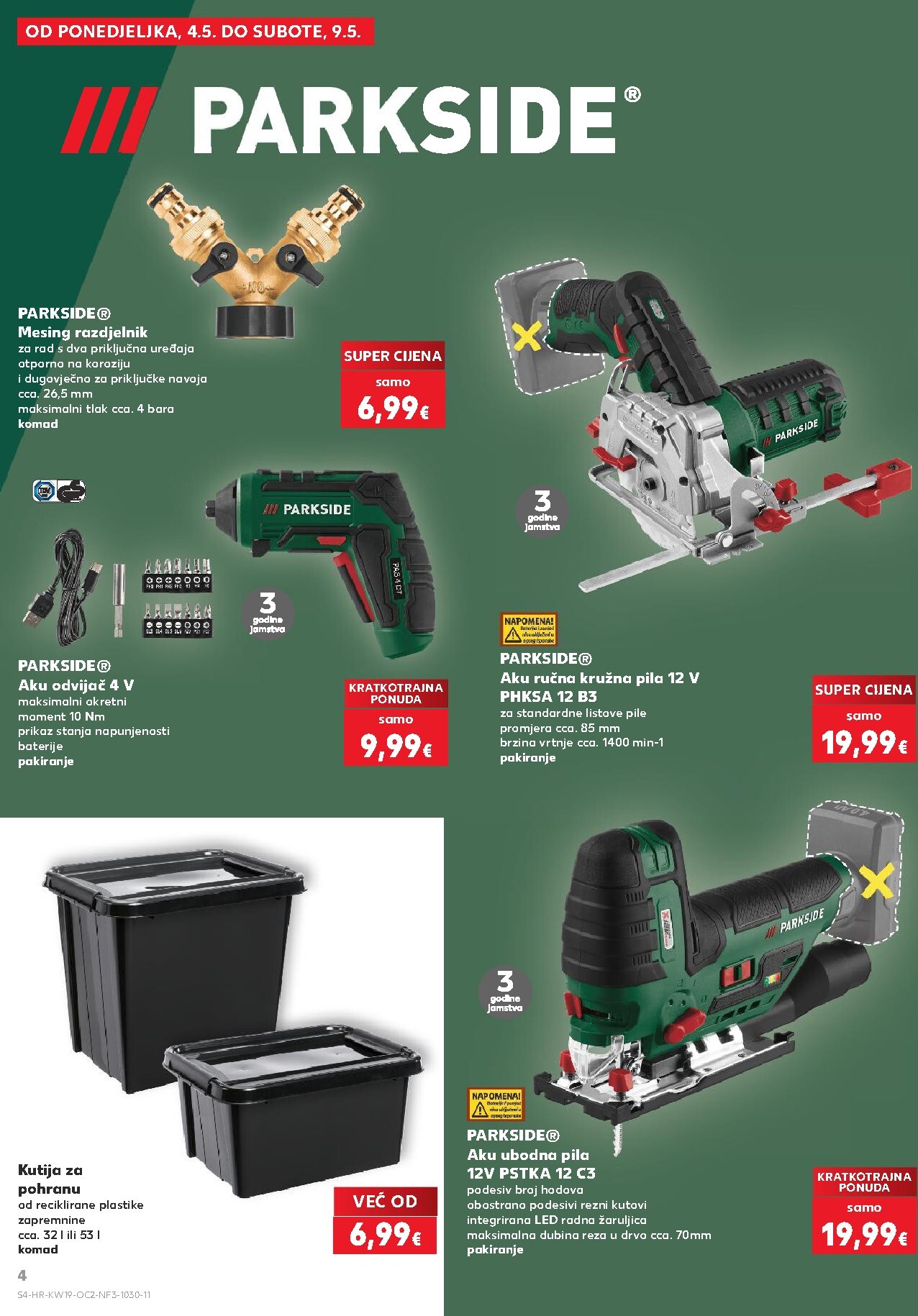 kaufland - Kaufland - Neprehrambenih proizvoda letak za sljedeći tjedan od srijede 06.05.2026 do utorka 12.05.2026 - page: 4